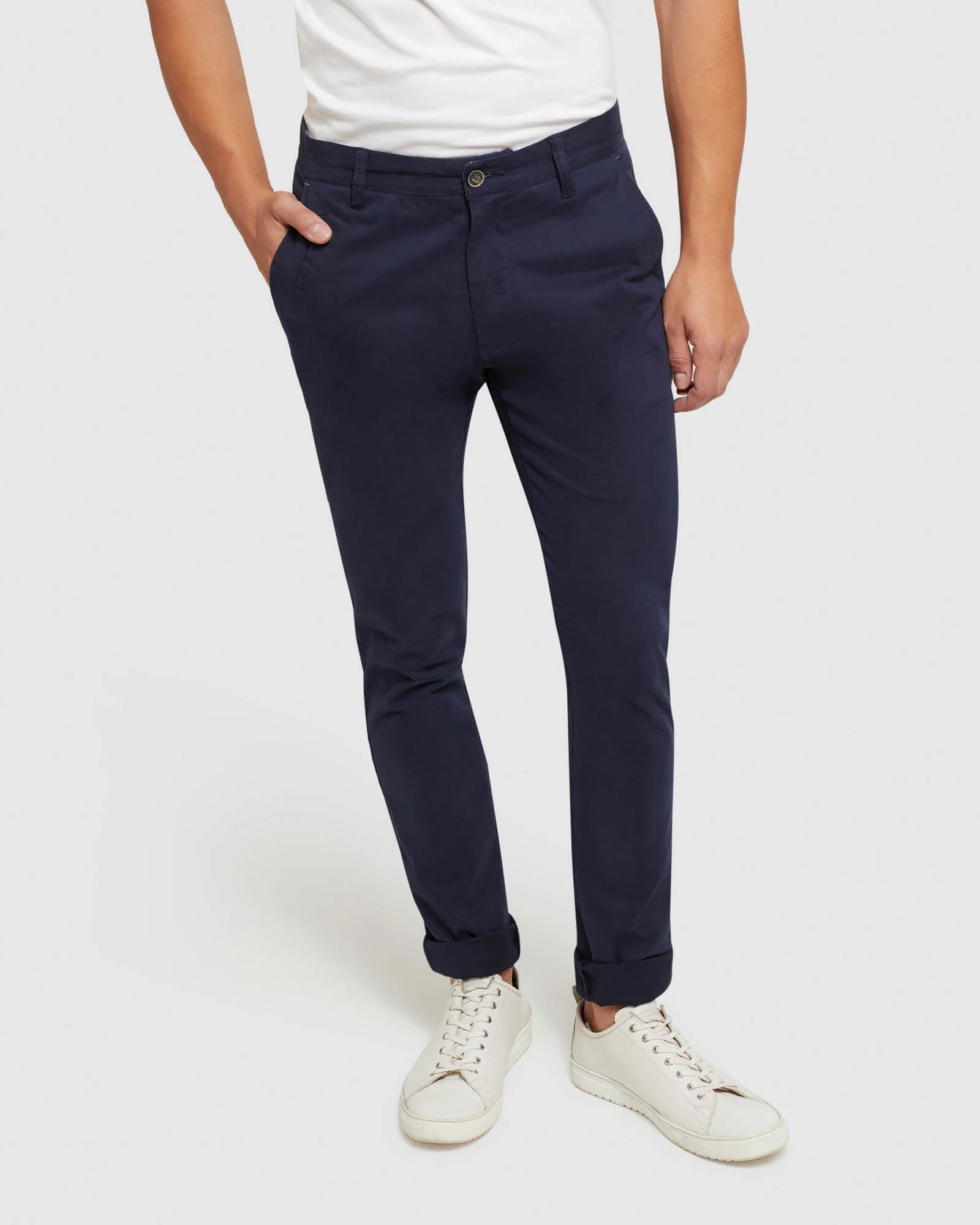 Stretch Organic Cotton Skinny Chinos - Image 10