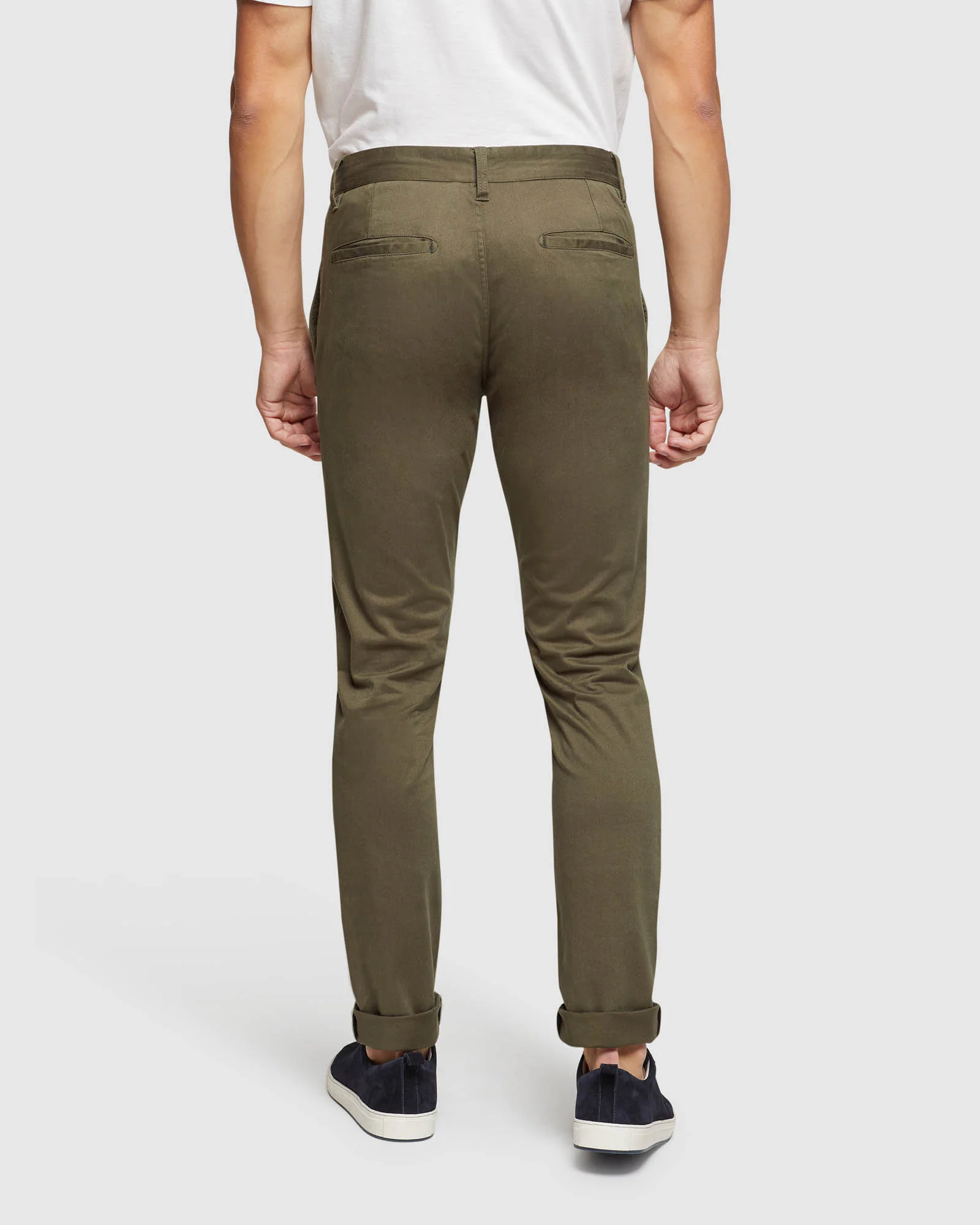 Stretch Organic Cotton Skinny Chinos - Image 15