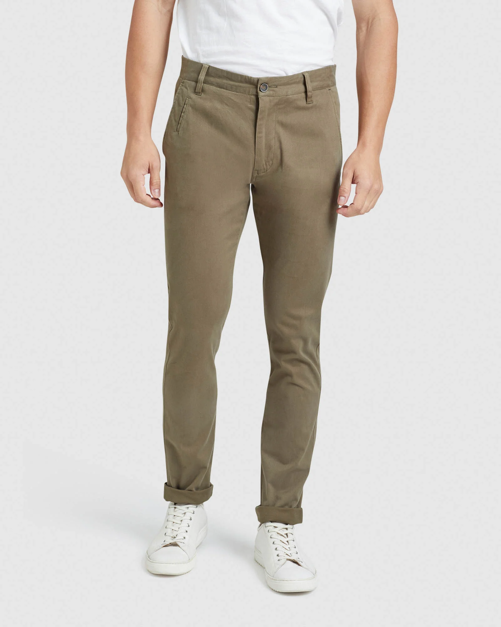 Stretch Organic Cotton Skinny Chinos - Image 20