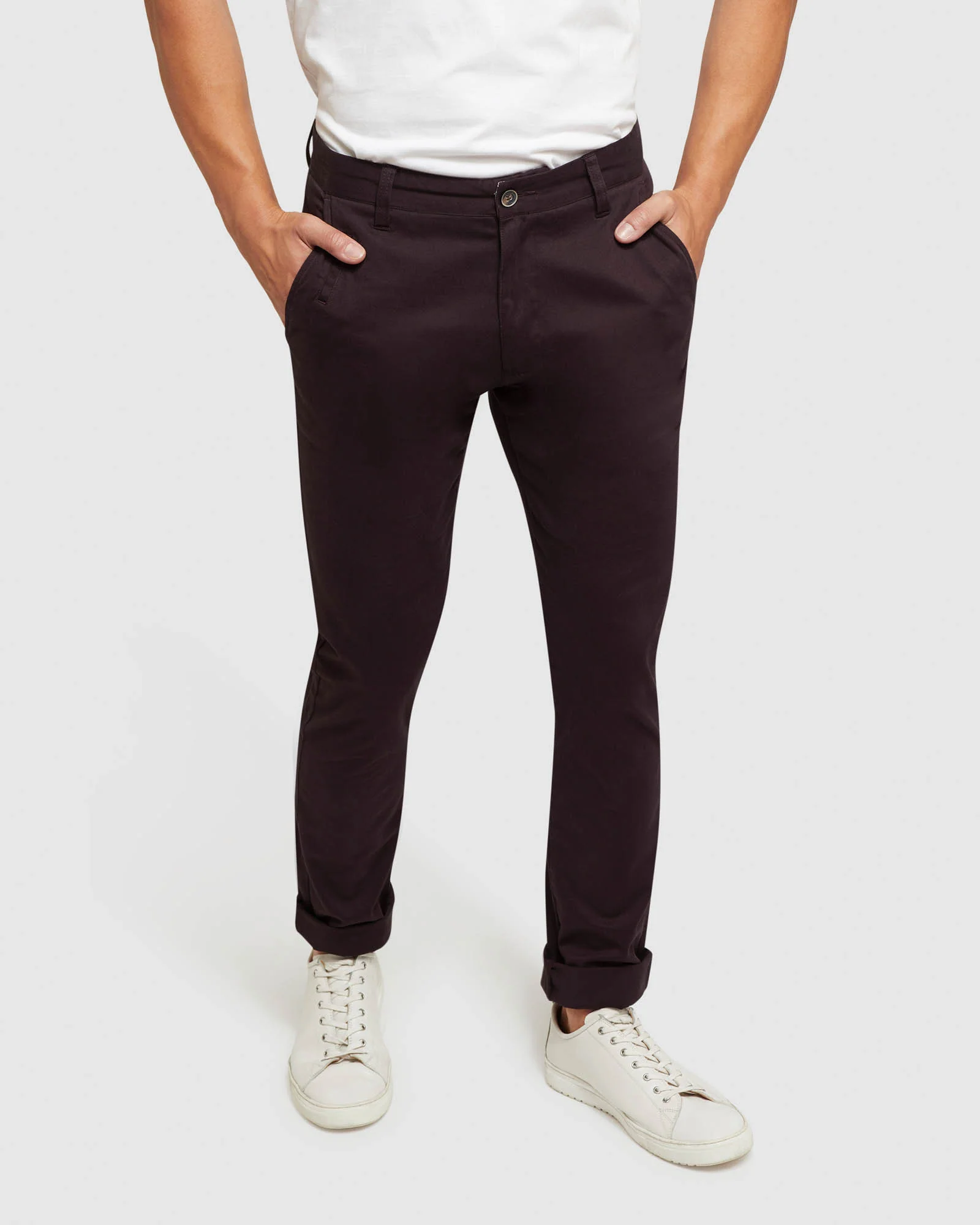 Stretch Organic Cotton Skinny Chinos - Image 28