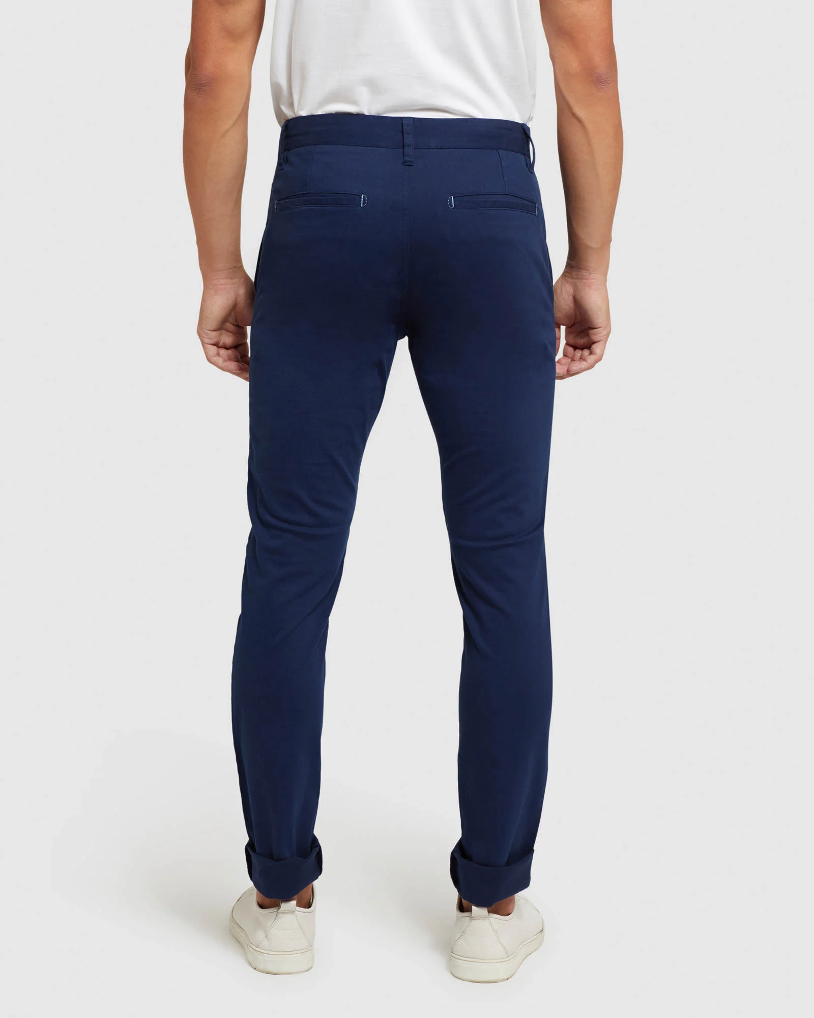 Stretch Organic Cotton Skinny Chinos - Image 3