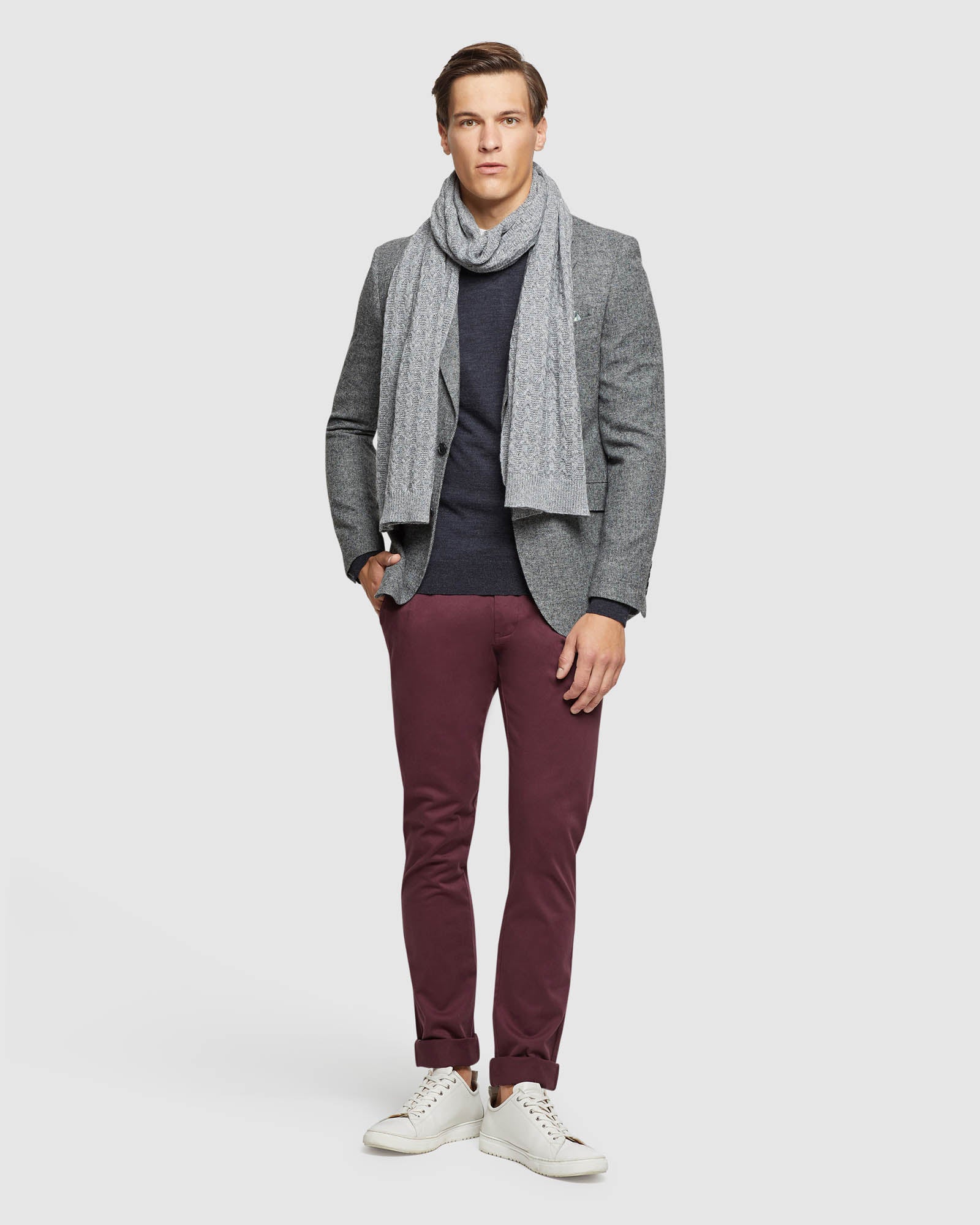 Stretch Organic Cotton Skinny Chinos - Image 35