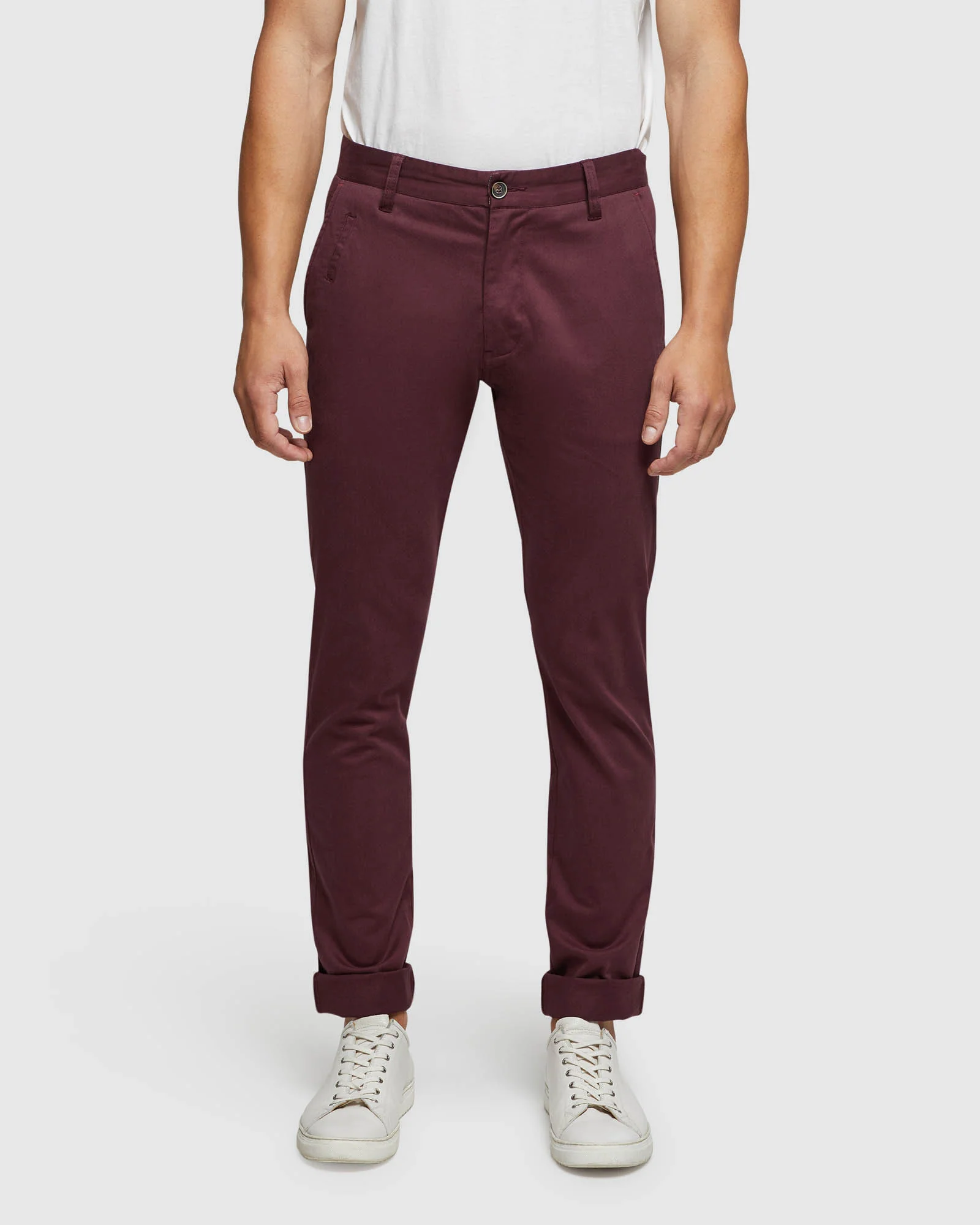 Stretch Organic Cotton Skinny Chinos - Image 37