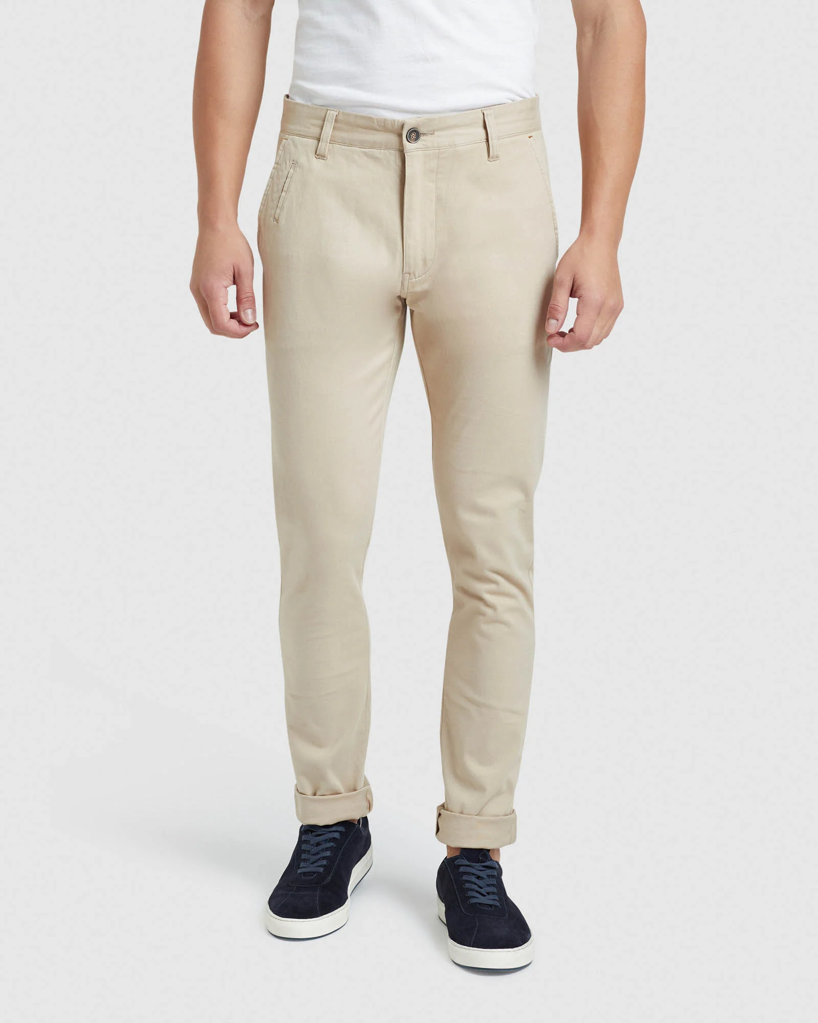 Stretch Organic Cotton Skinny Chinos - Image 38