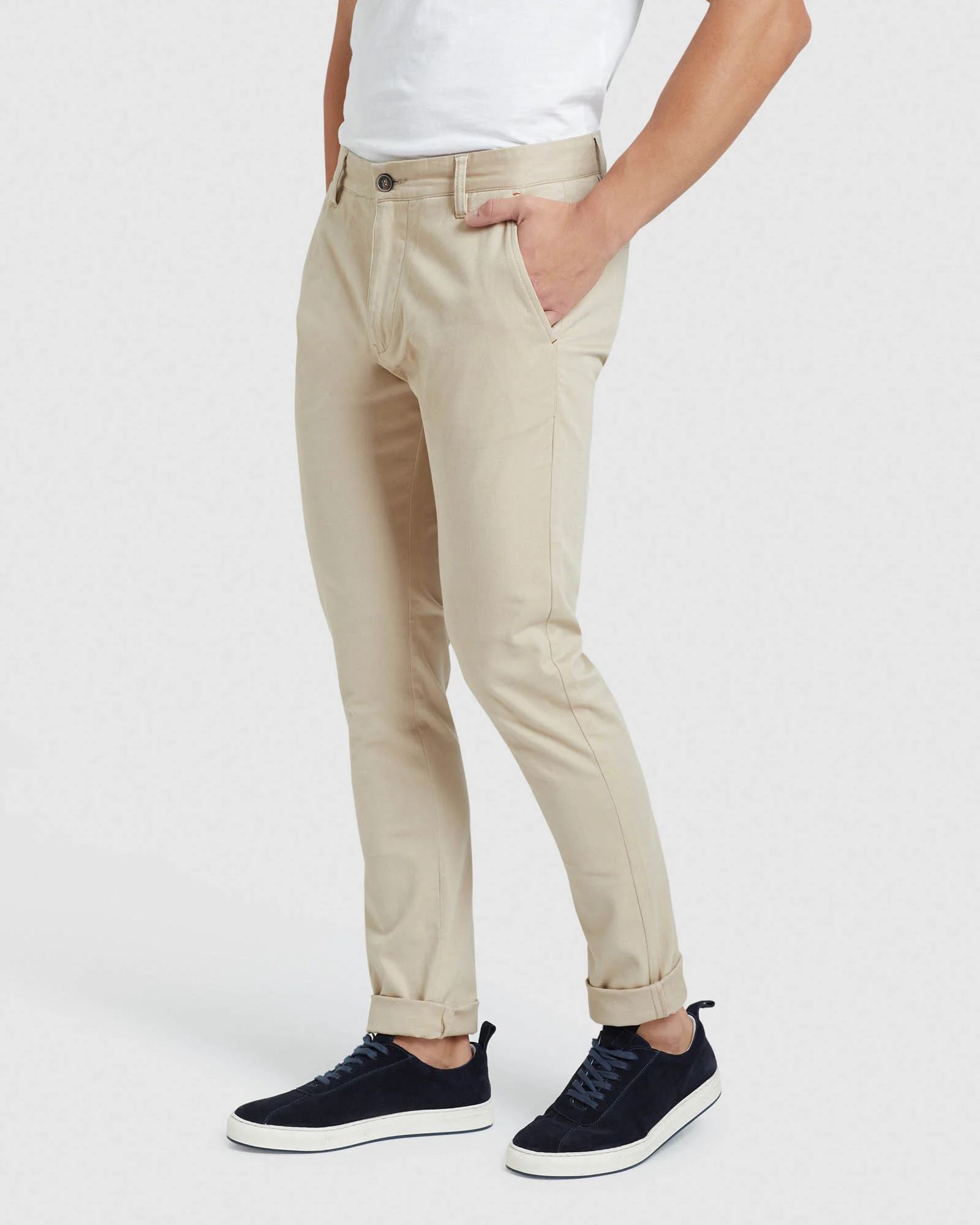 Stretch Organic Cotton Skinny Chinos - Image 39