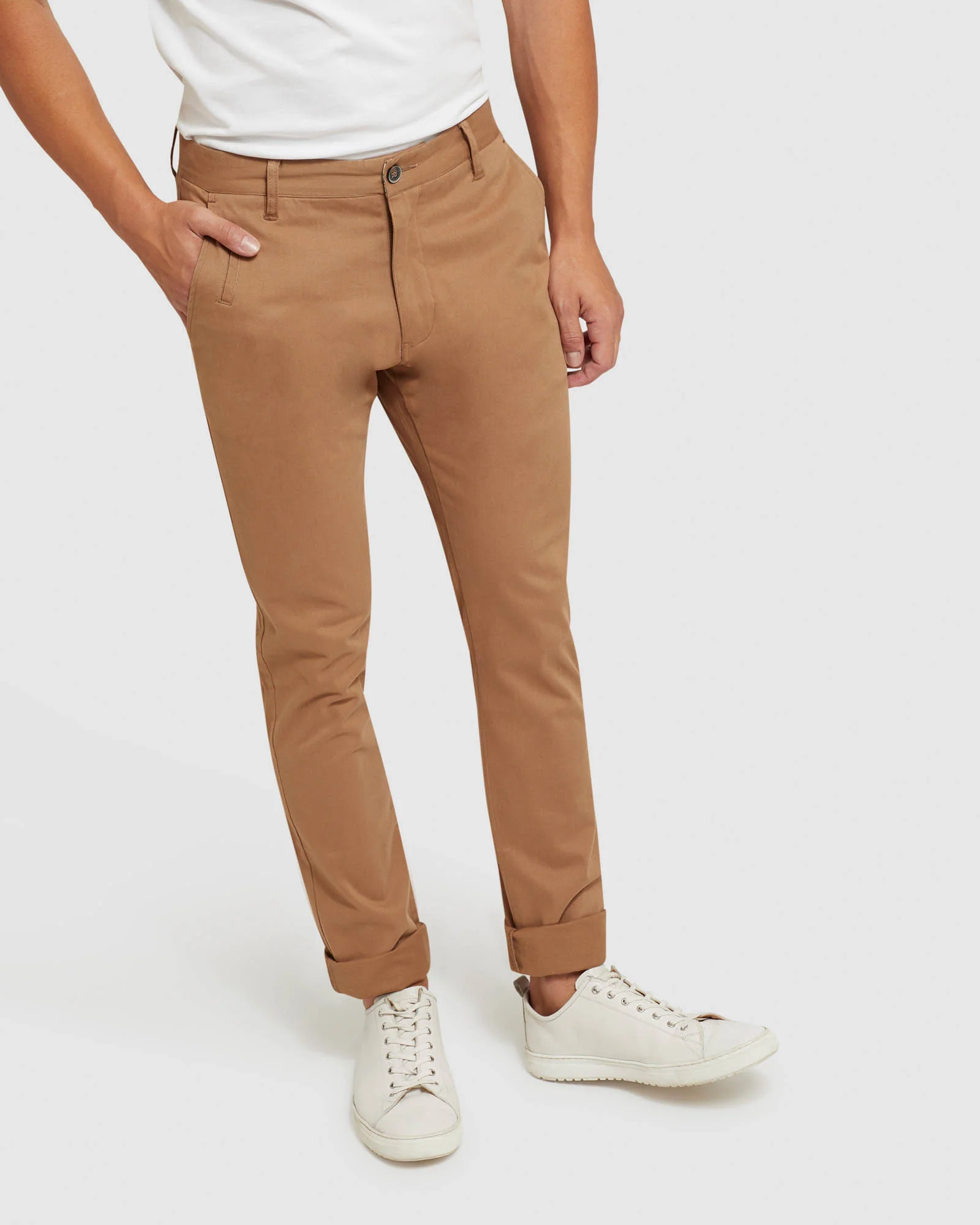 Stretch Organic Cotton Skinny Chinos - Image 47