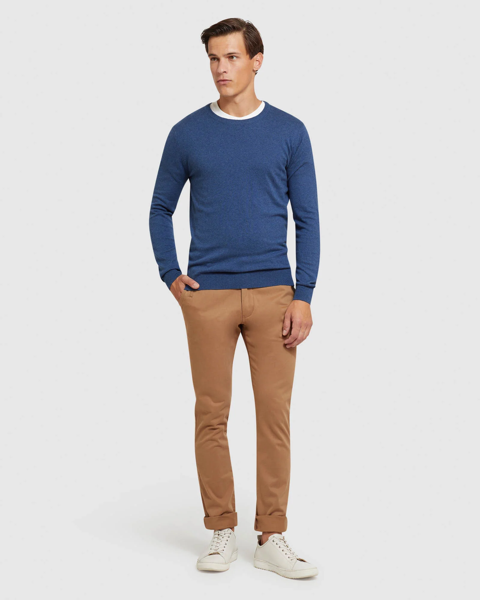 Stretch Organic Cotton Skinny Chinos - Image 48