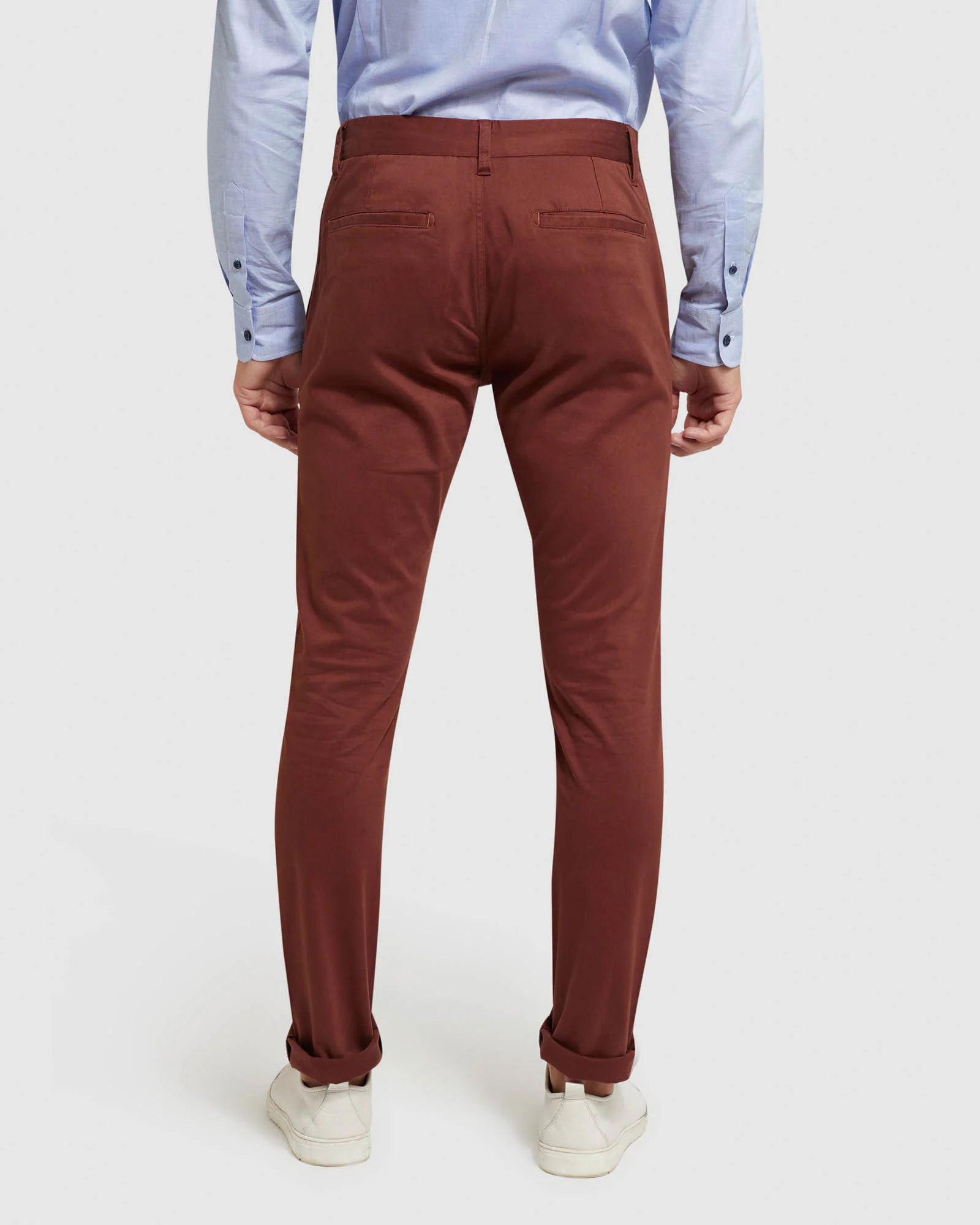 Stretch Organic Cotton Skinny Chinos - Image 52