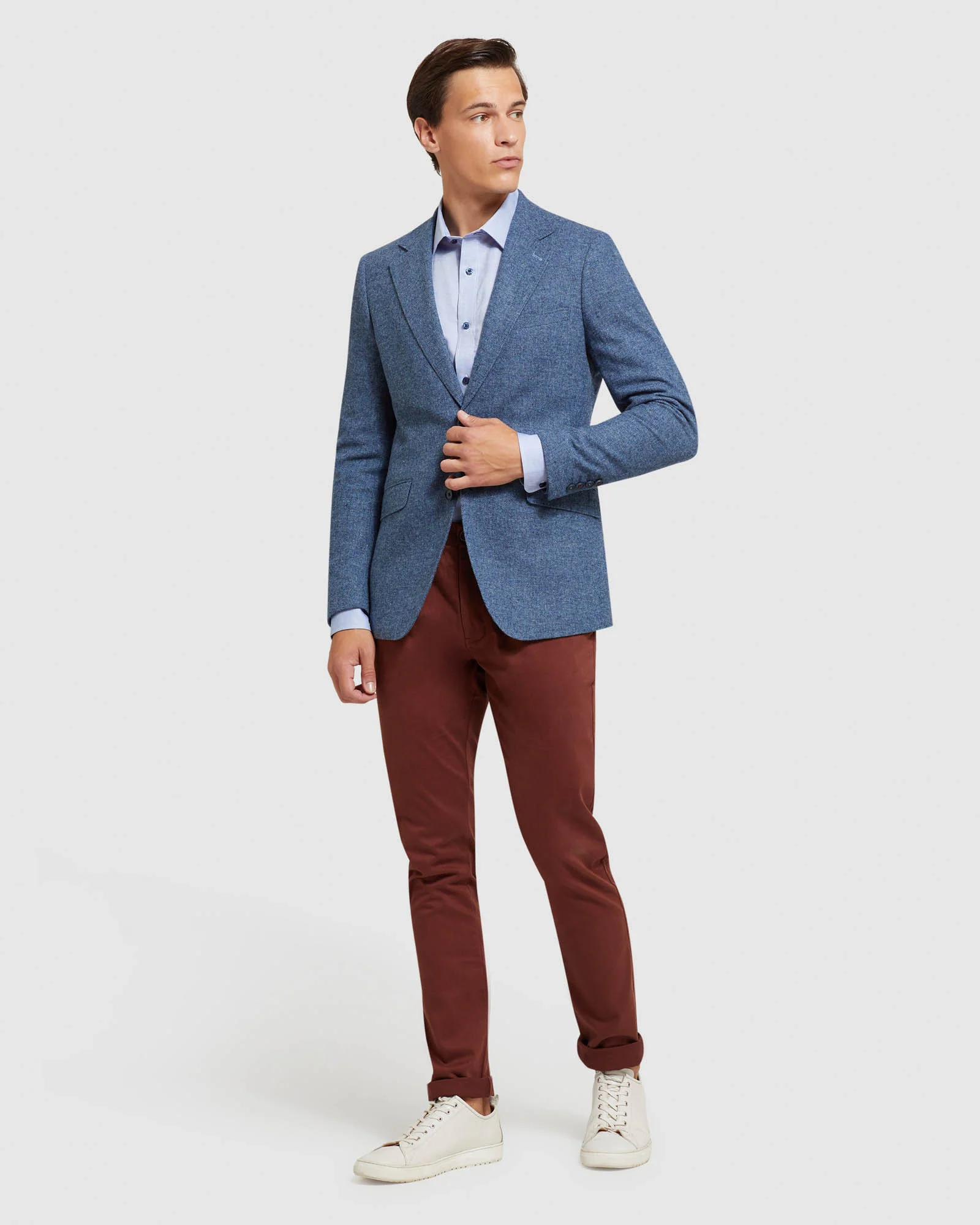 Stretch Organic Cotton Skinny Chinos - Image 54