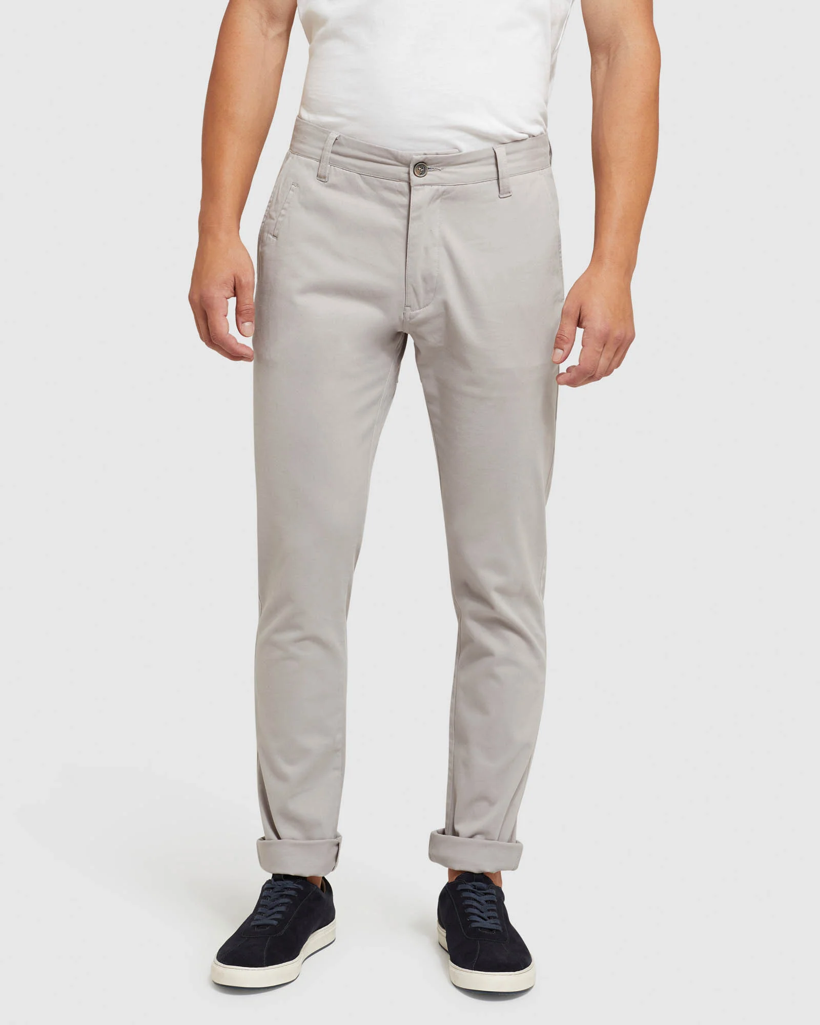 Stretch Organic Cotton Skinny Chinos - Image 56