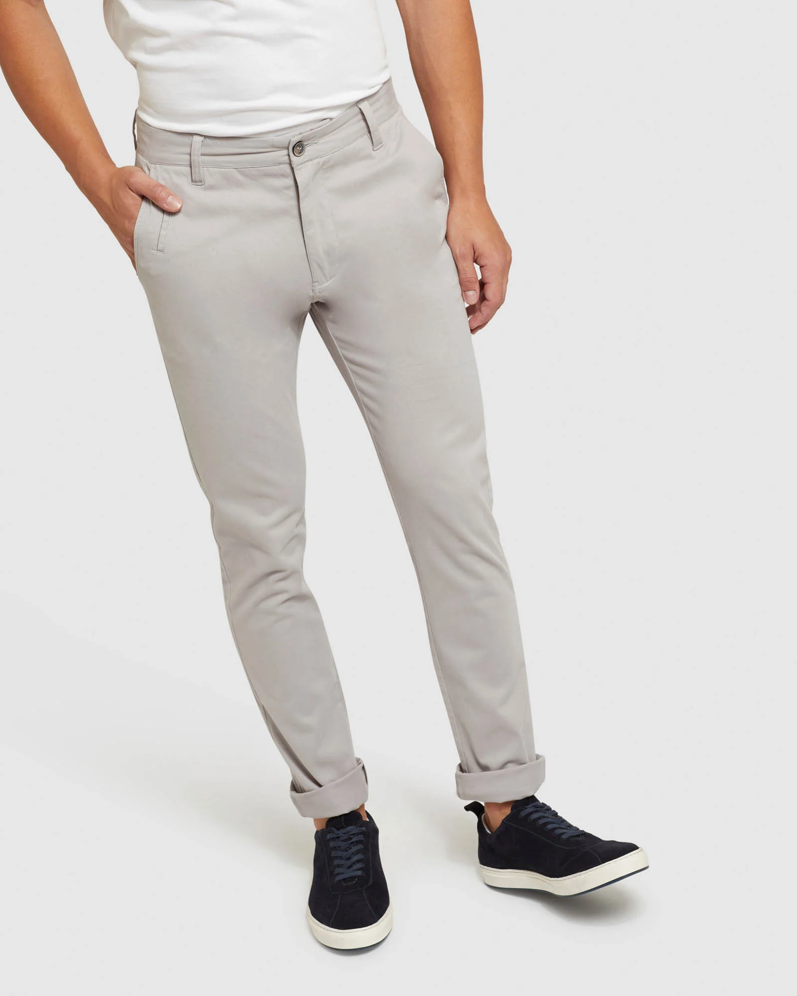 Stretch Organic Cotton Skinny Chinos - Image 59