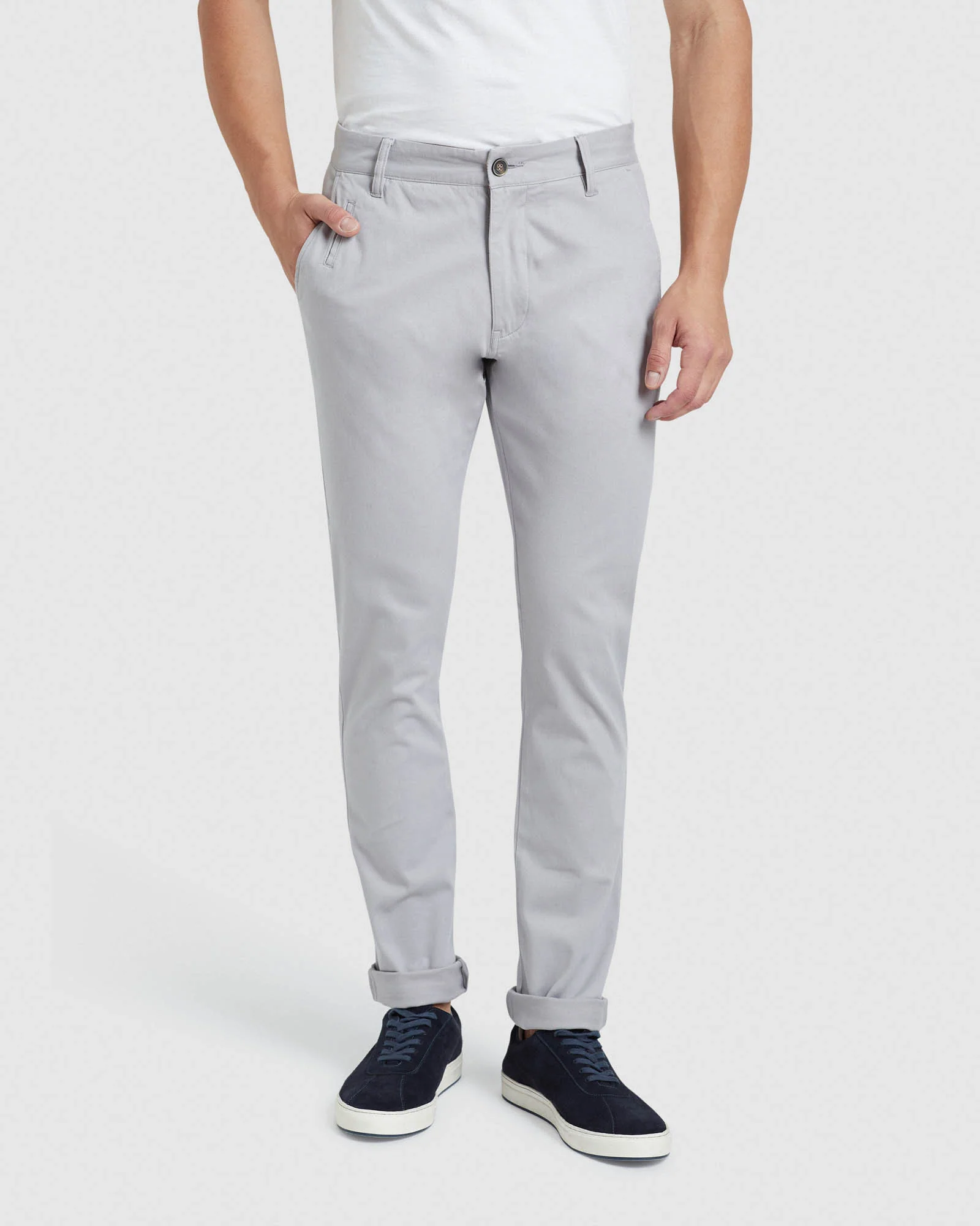 Stretch Organic Cotton Skinny Chinos - Image 68