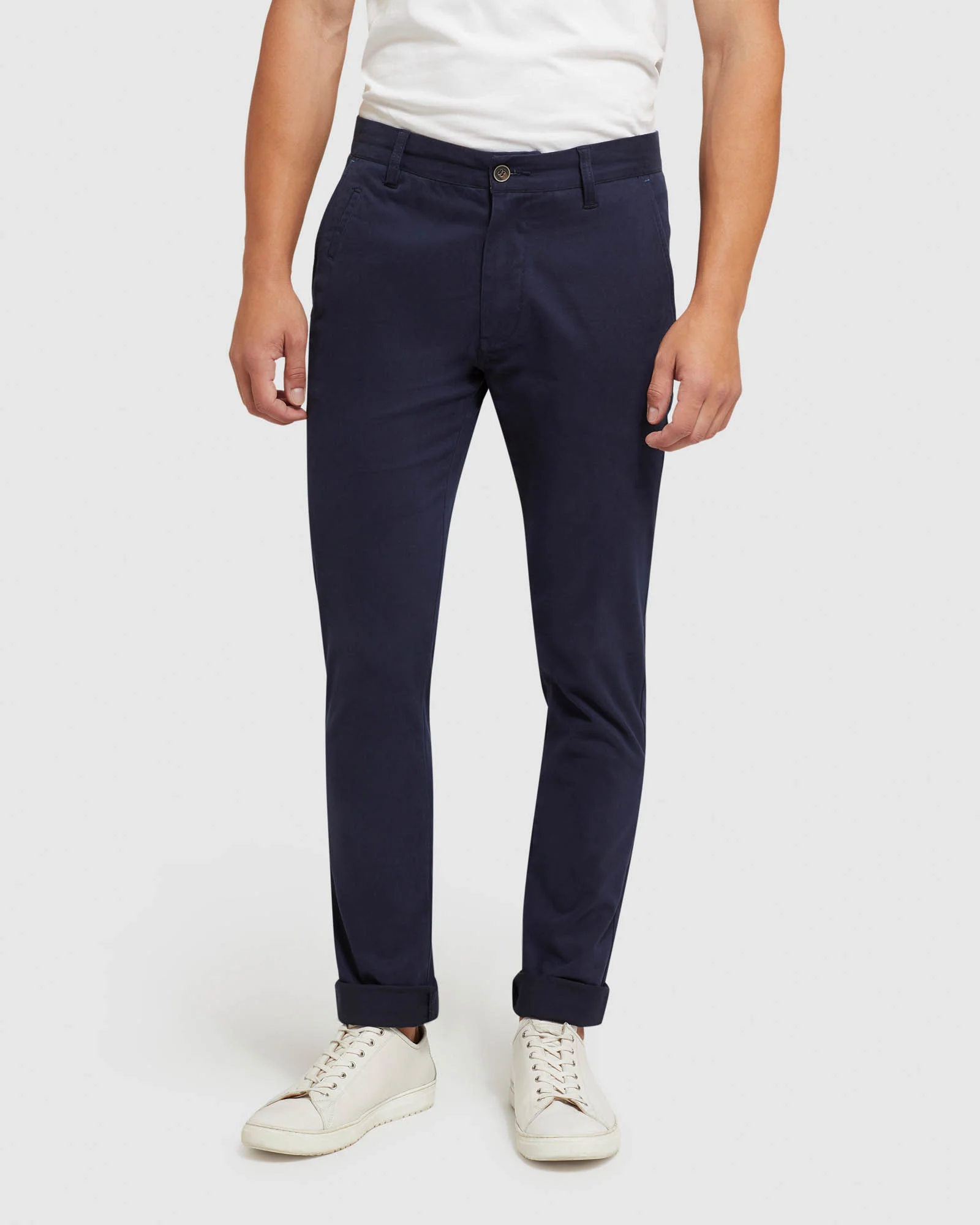 Stretch Organic Cotton Skinny Chinos - Image 7