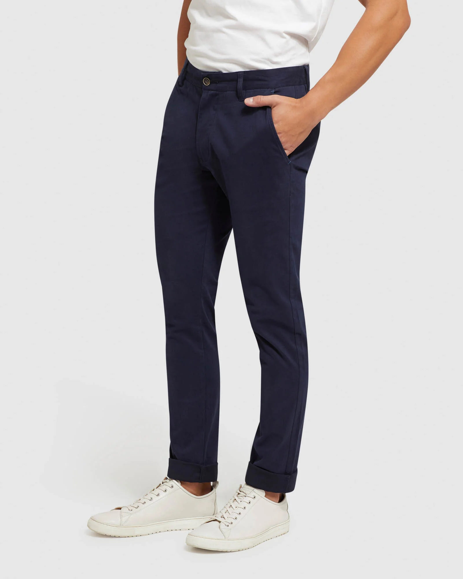 Stretch Organic Cotton Skinny Chinos - Image 8