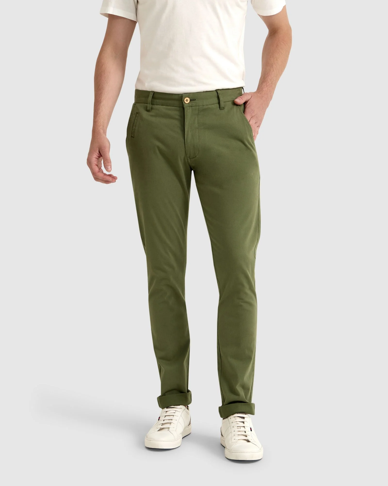 Stretch Skinny Fit Chinos - Image 13