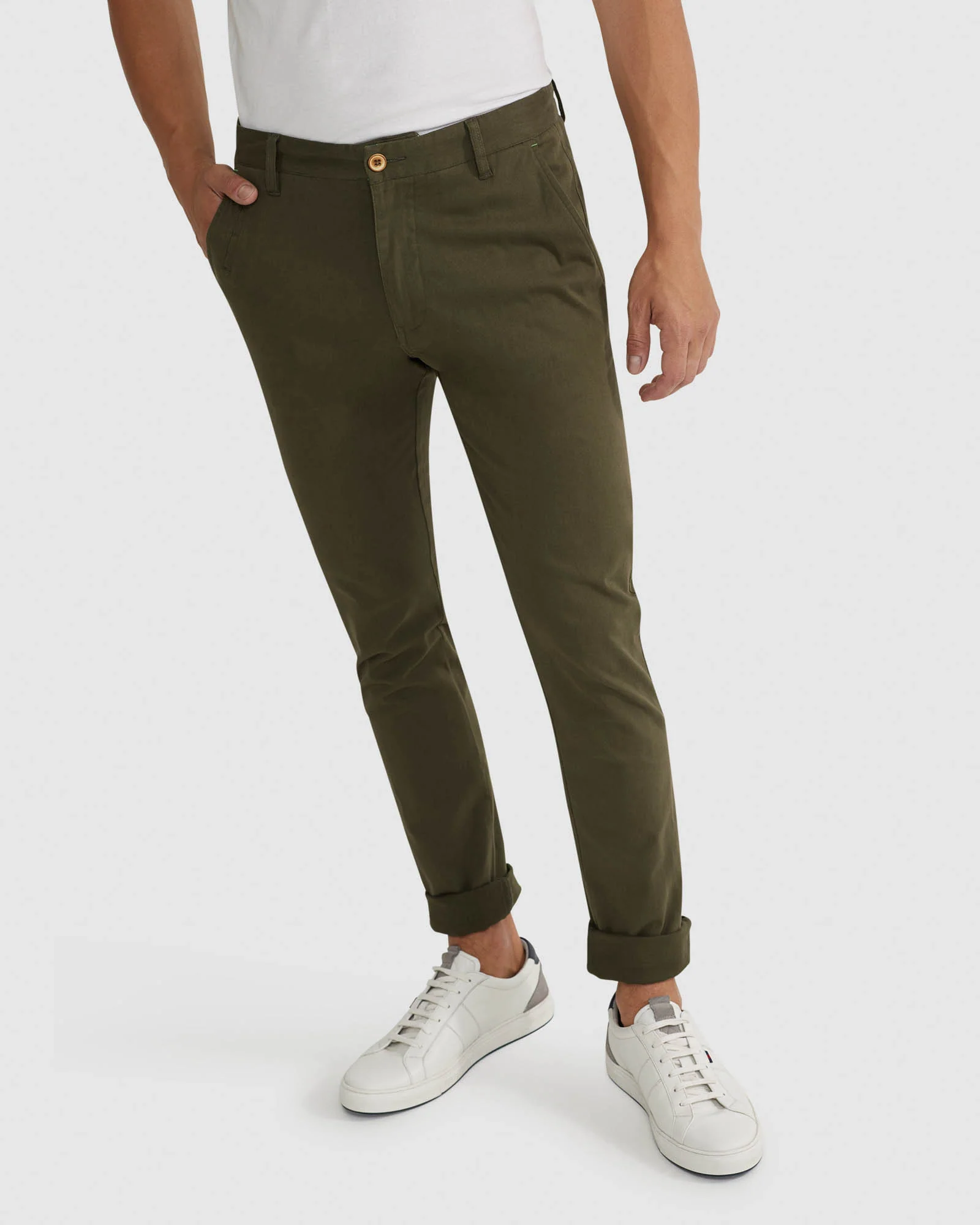 Stretch Skinny Fit Chinos - Image 22