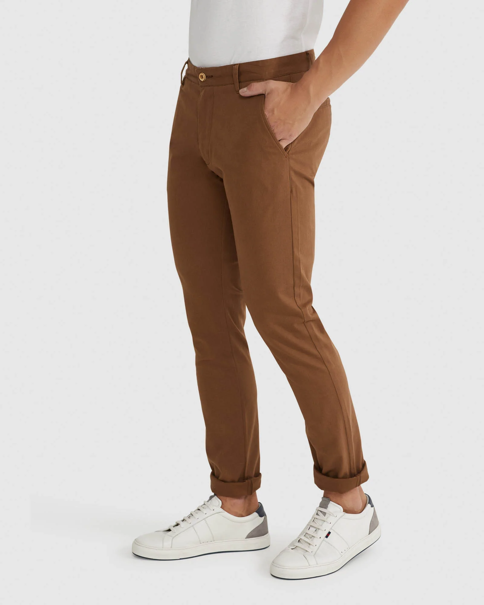 Stretch Skinny Fit Chinos - Image 38
