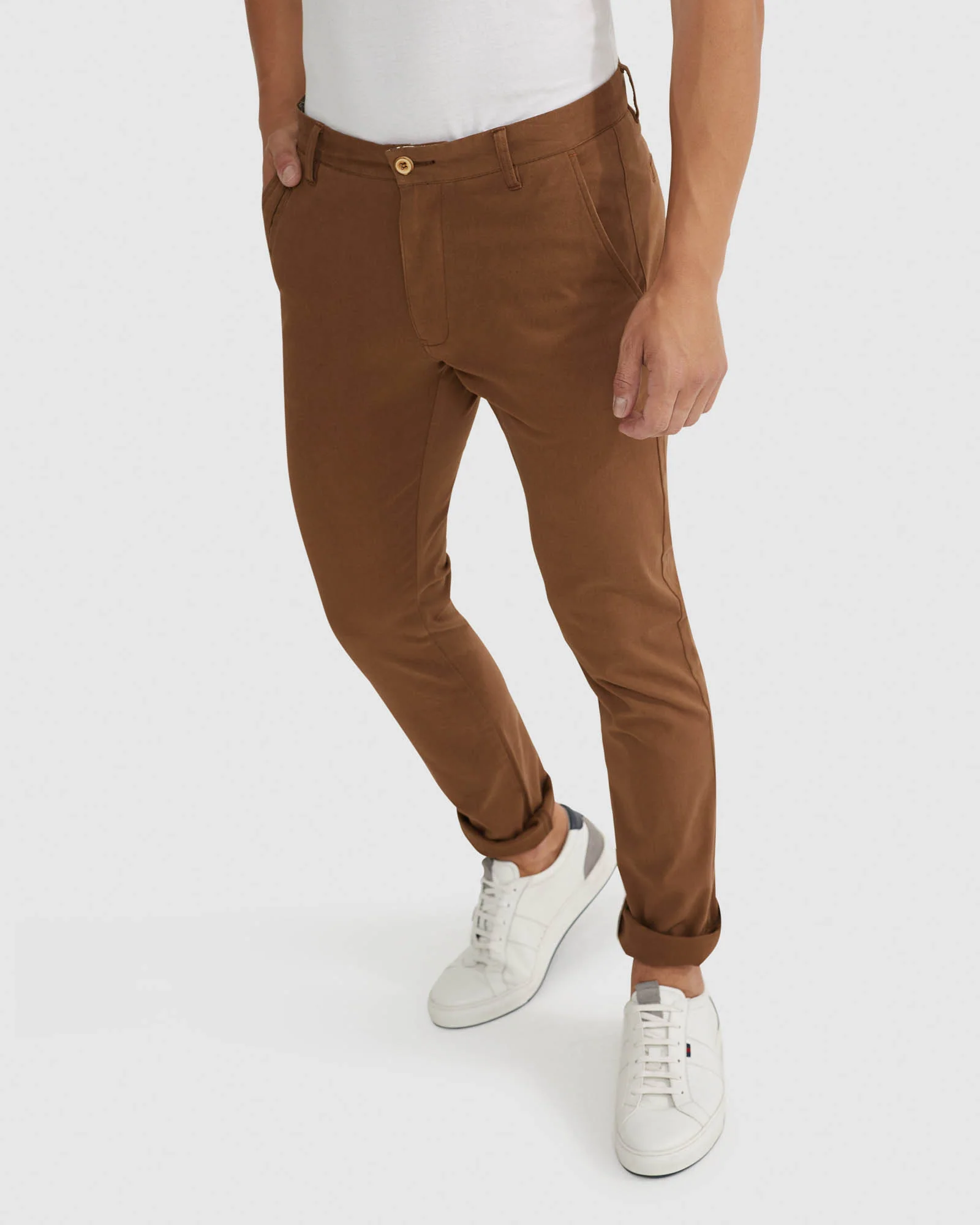 Stretch Skinny Fit Chinos - Image 40