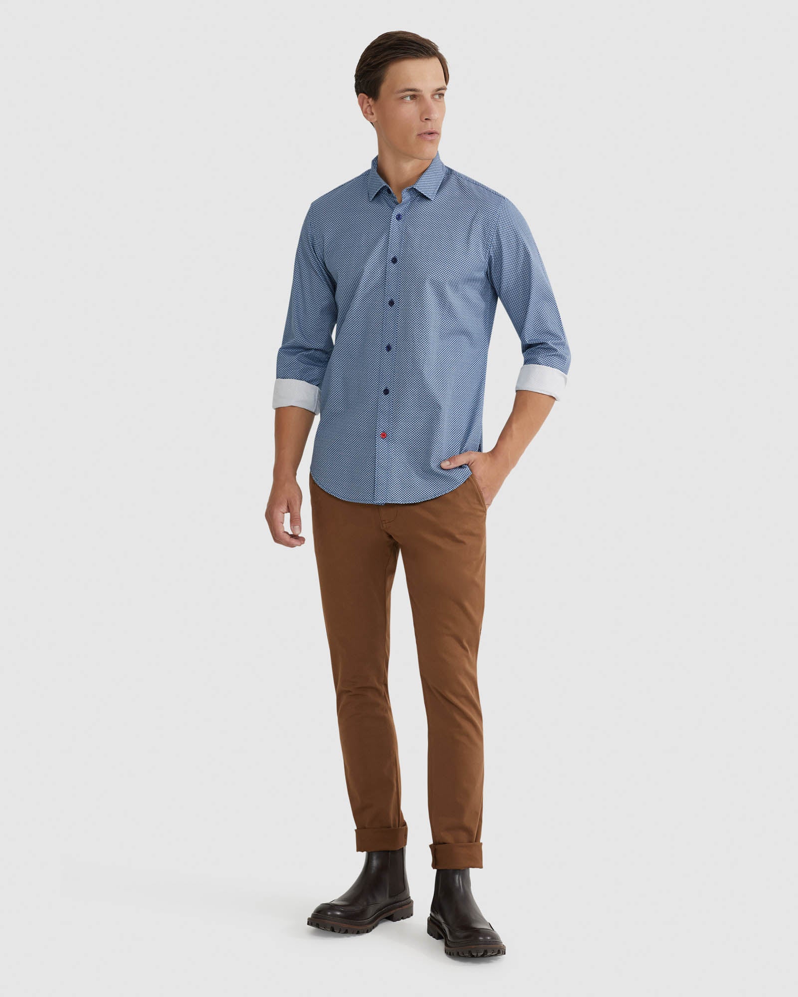 Stretch Skinny Fit Chinos - Image 41