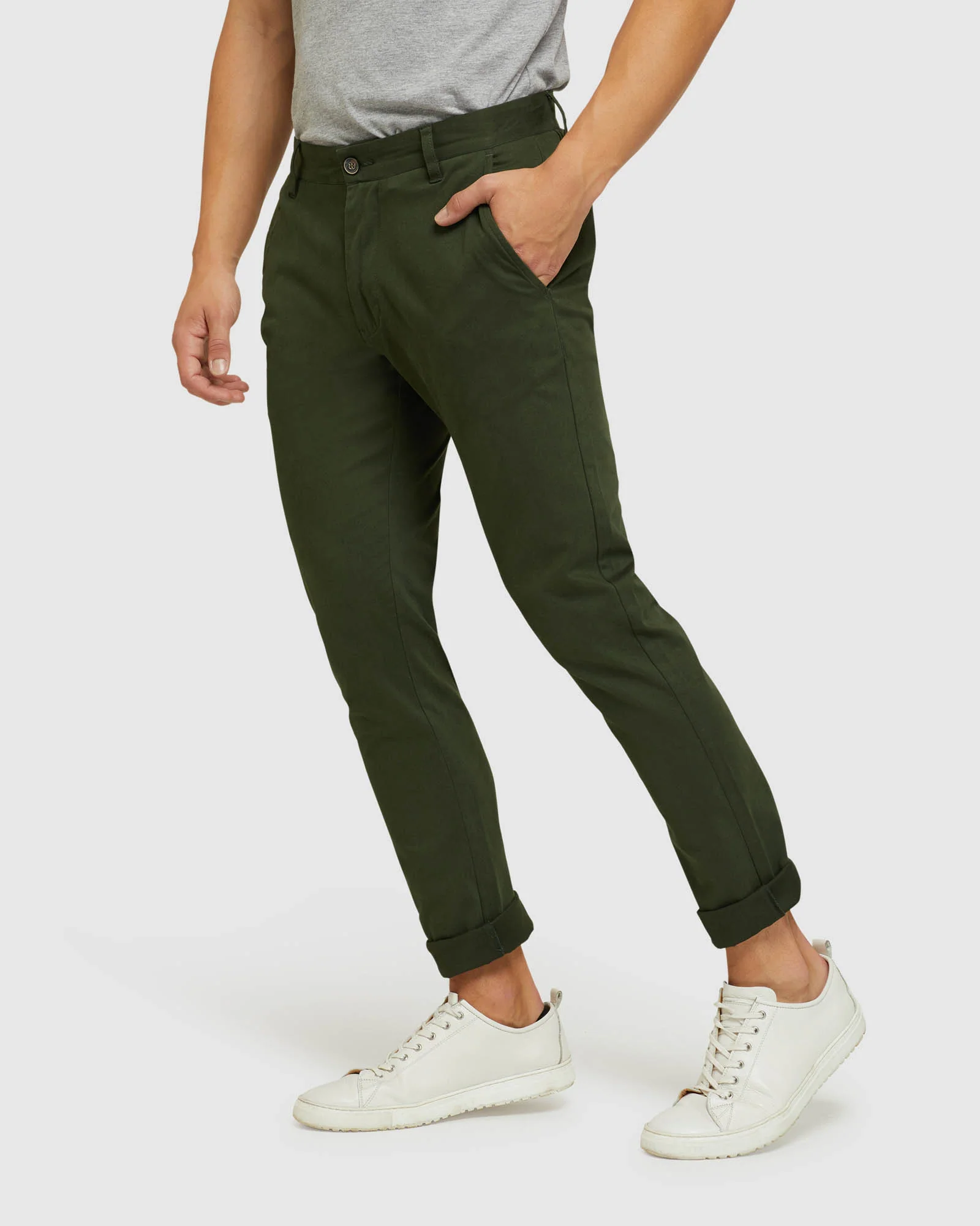Stretch Skinny Fit Chinos - Image 15