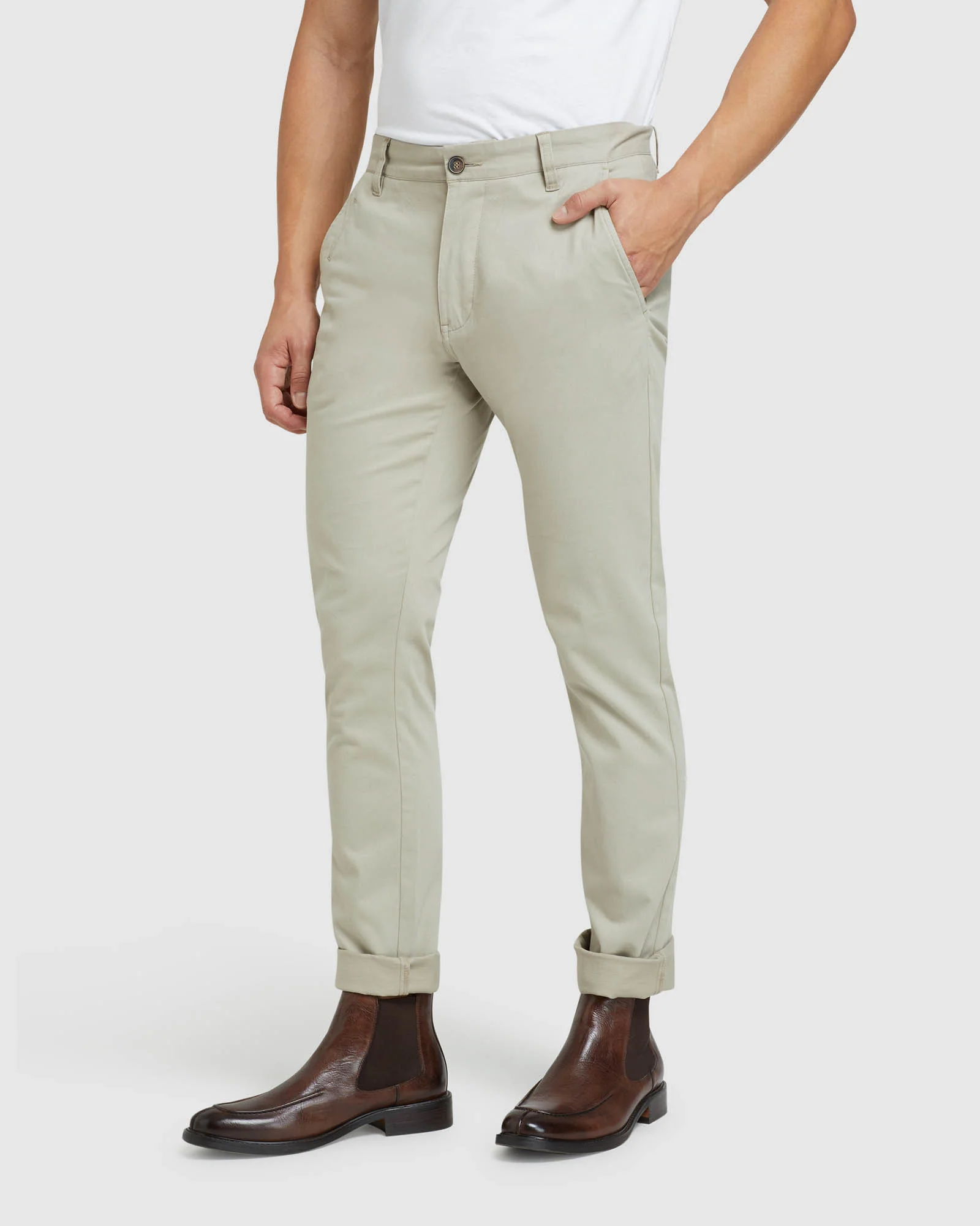Stretch Skinny Fit Chinos - Image 34