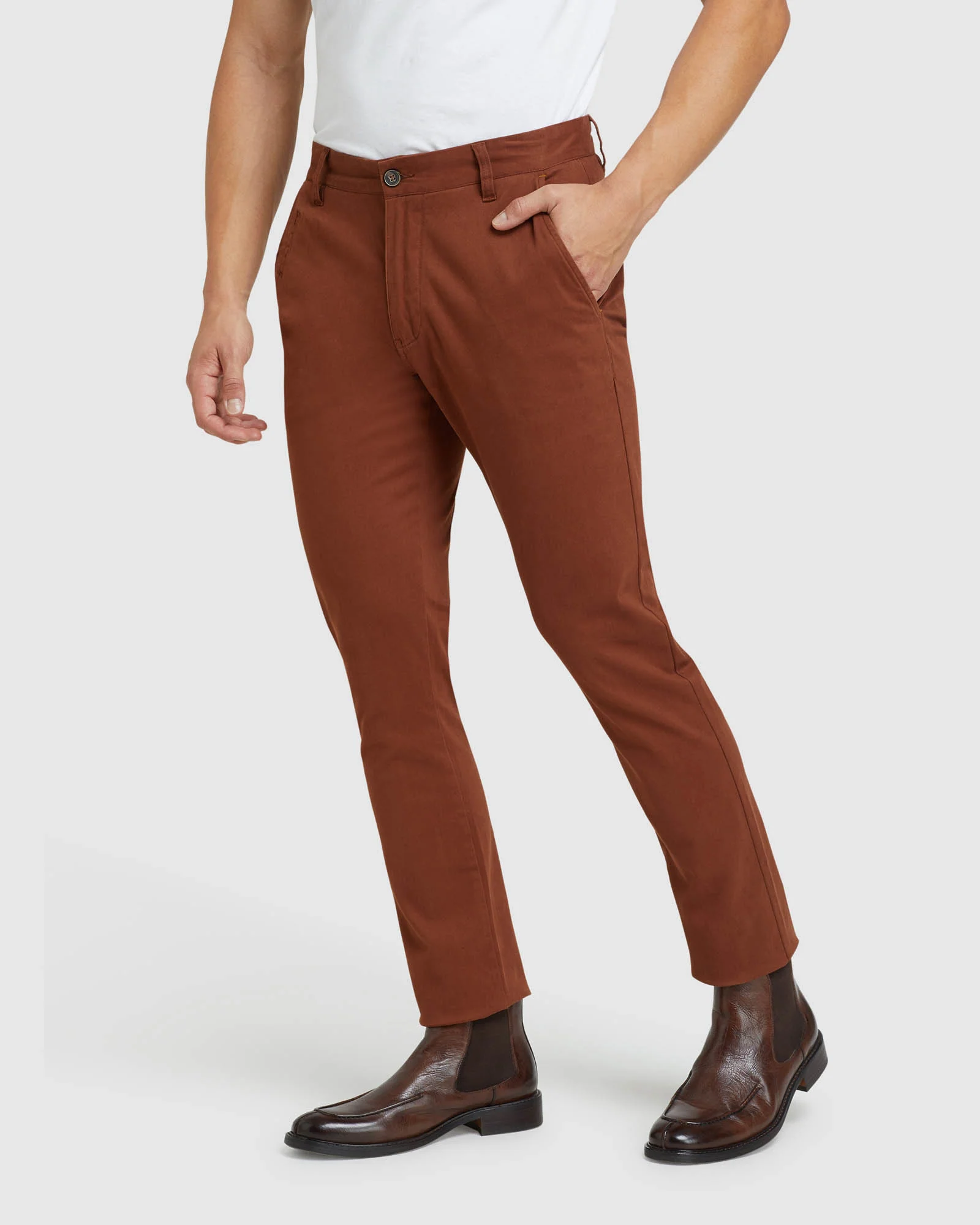 Stretch Skinny Fit Chinos - Image 46