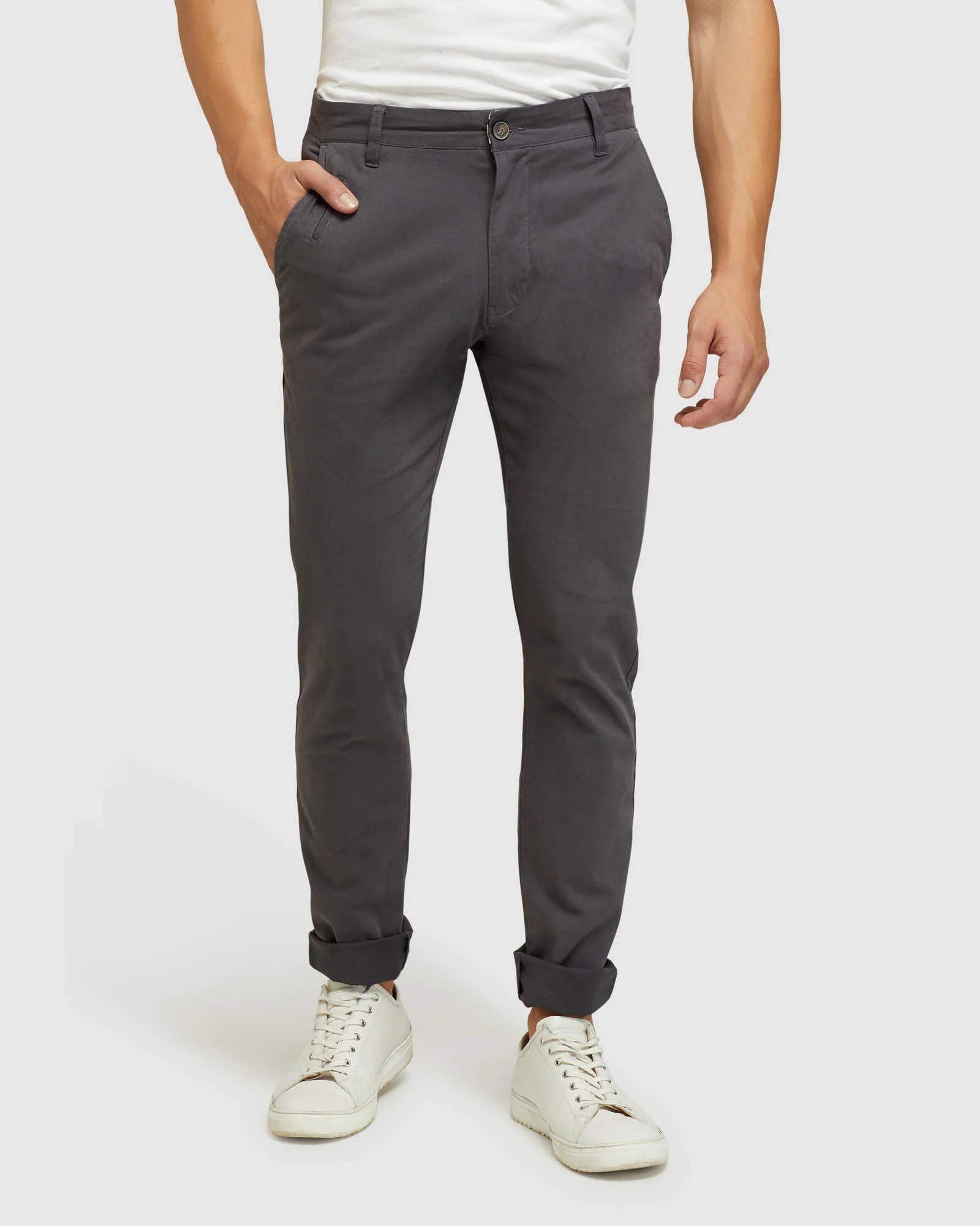 Stretch Skinny Fit Chinos - Image 57