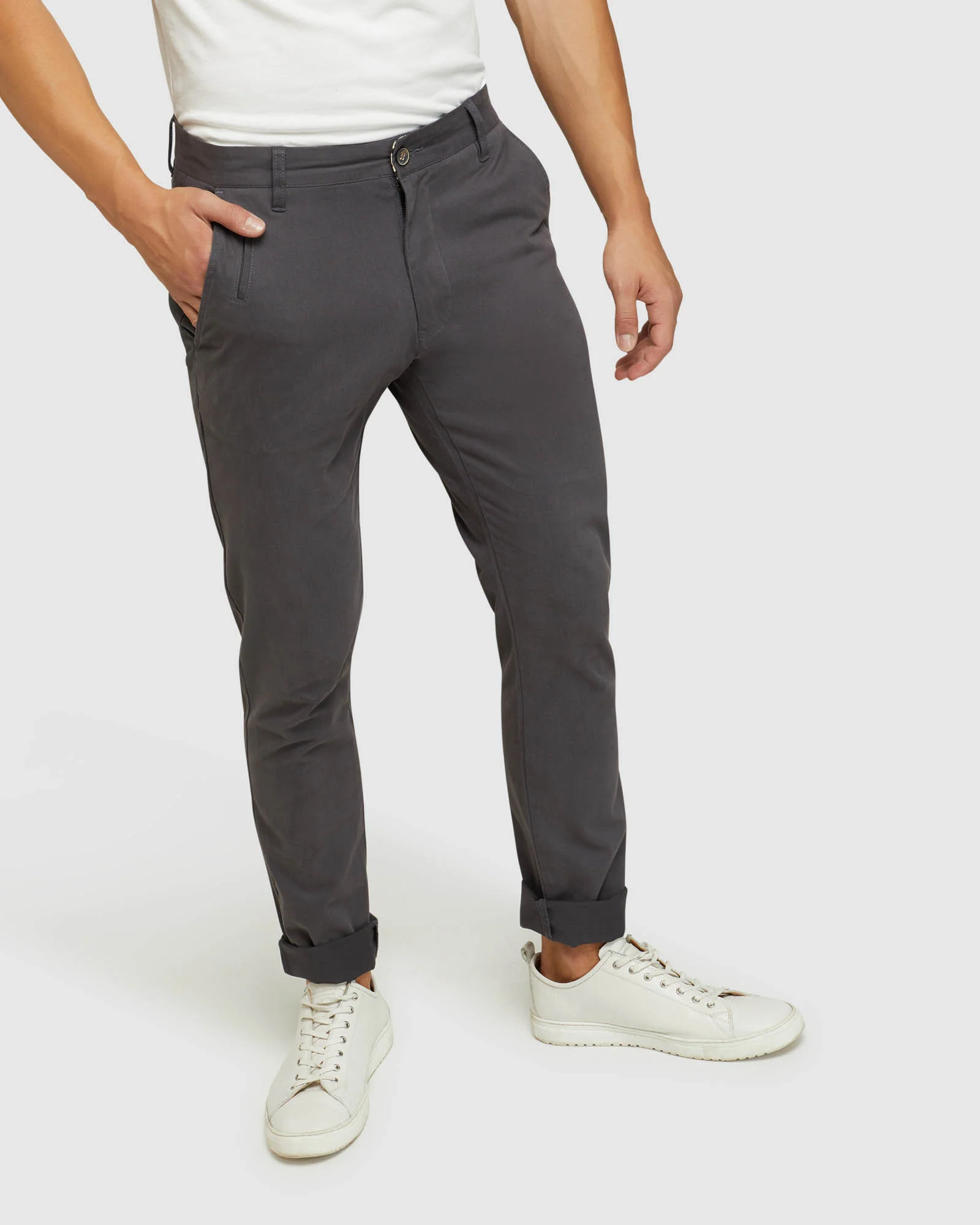 Stretch Skinny Fit Chinos - Image 60