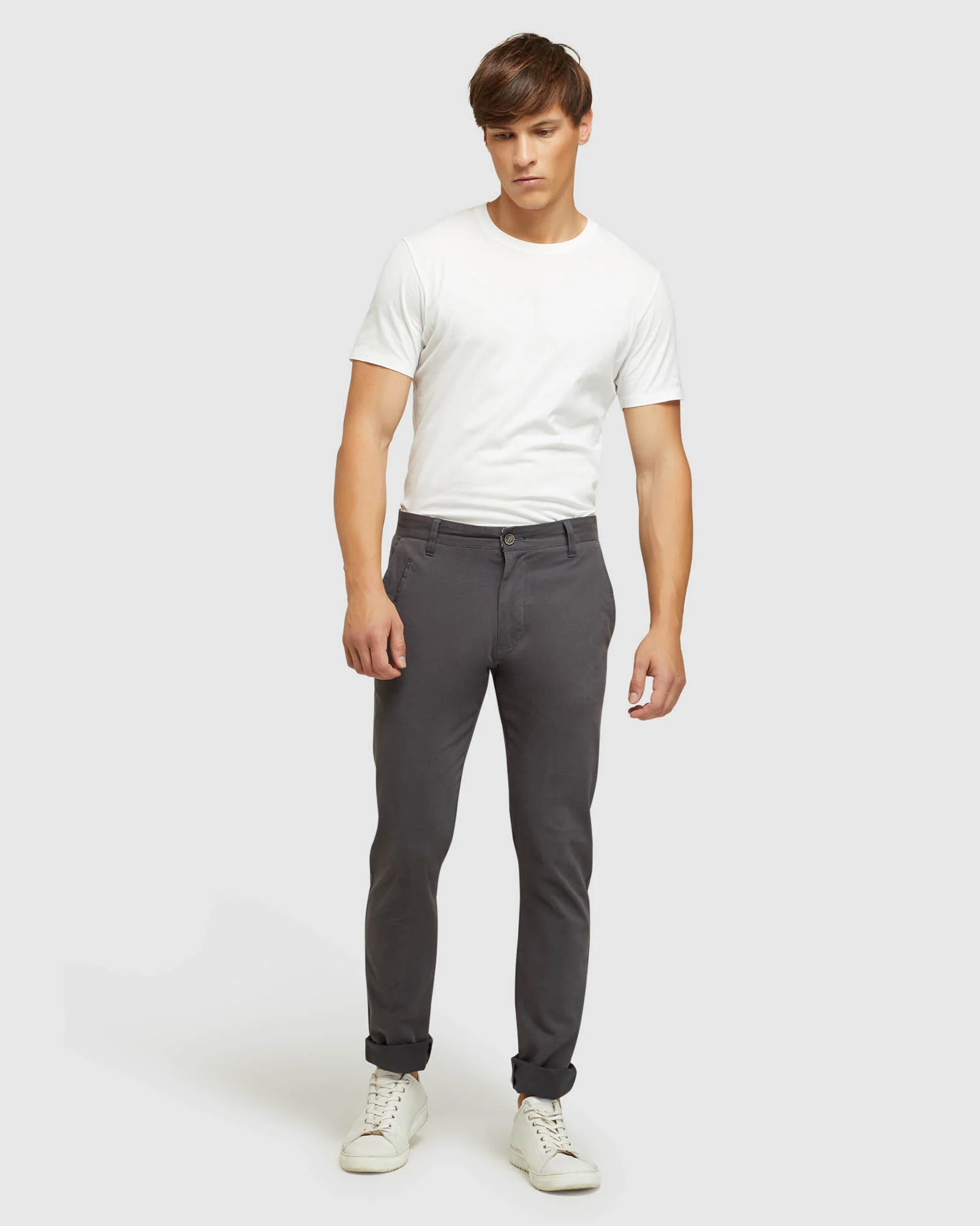Stretch Skinny Fit Chinos - Image 61