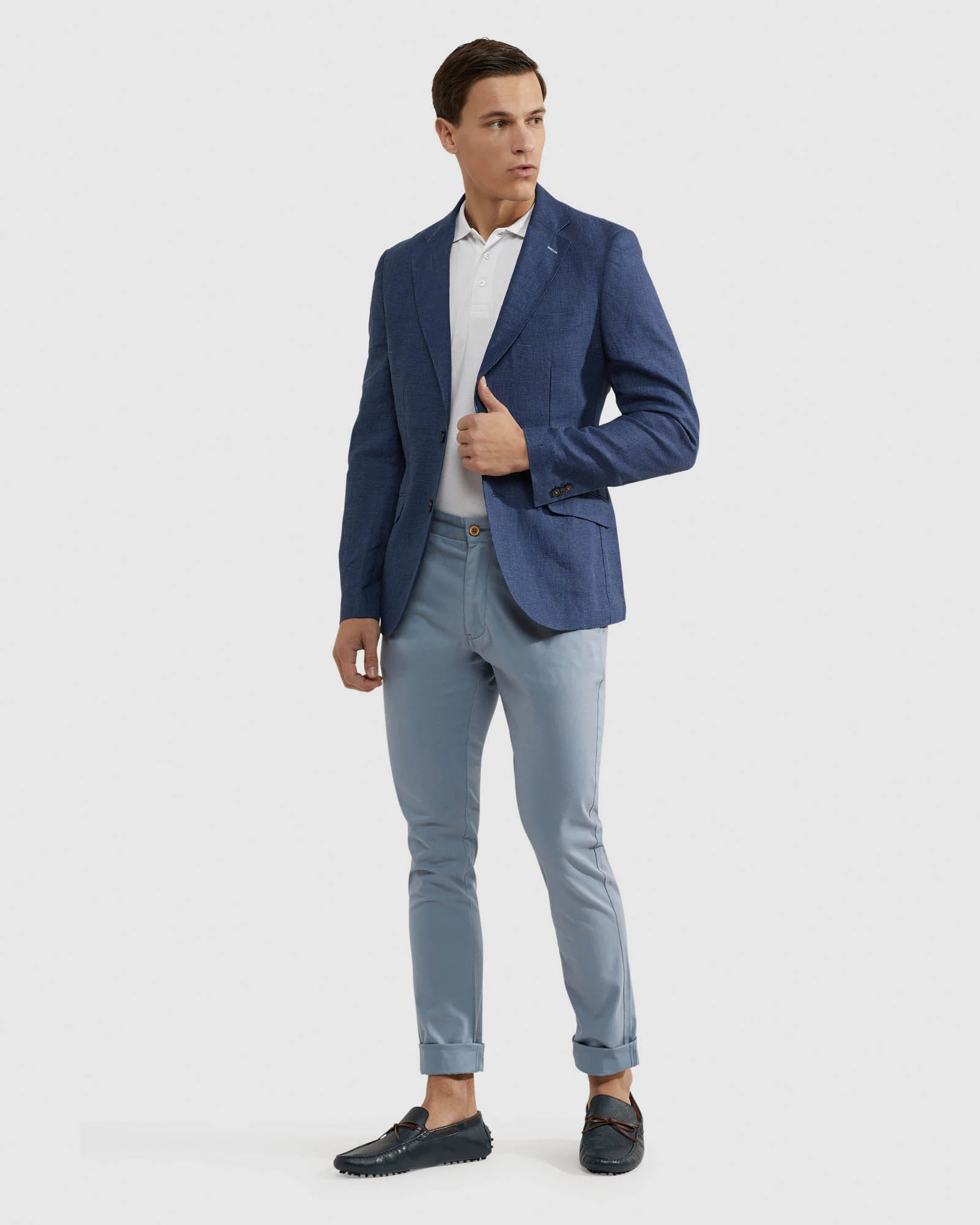Stretch Skinny Fit Organic Cotton Chinos - Image 11