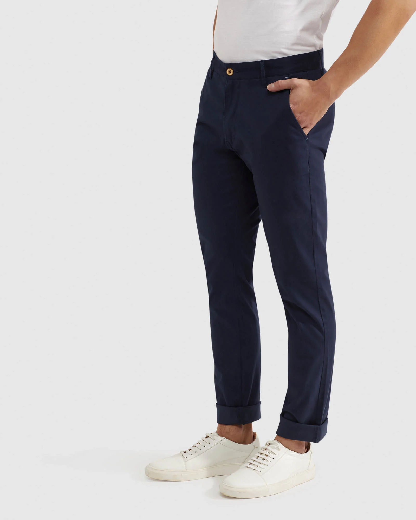 Stretch Skinny Fit Organic Cotton Chinos - Image 14