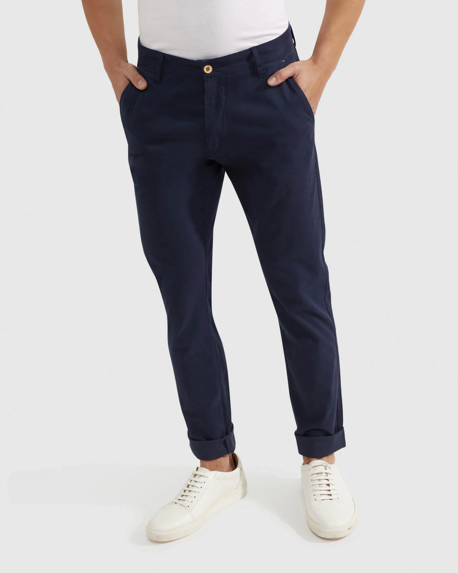 Stretch Skinny Fit Organic Cotton Chinos - Image 16