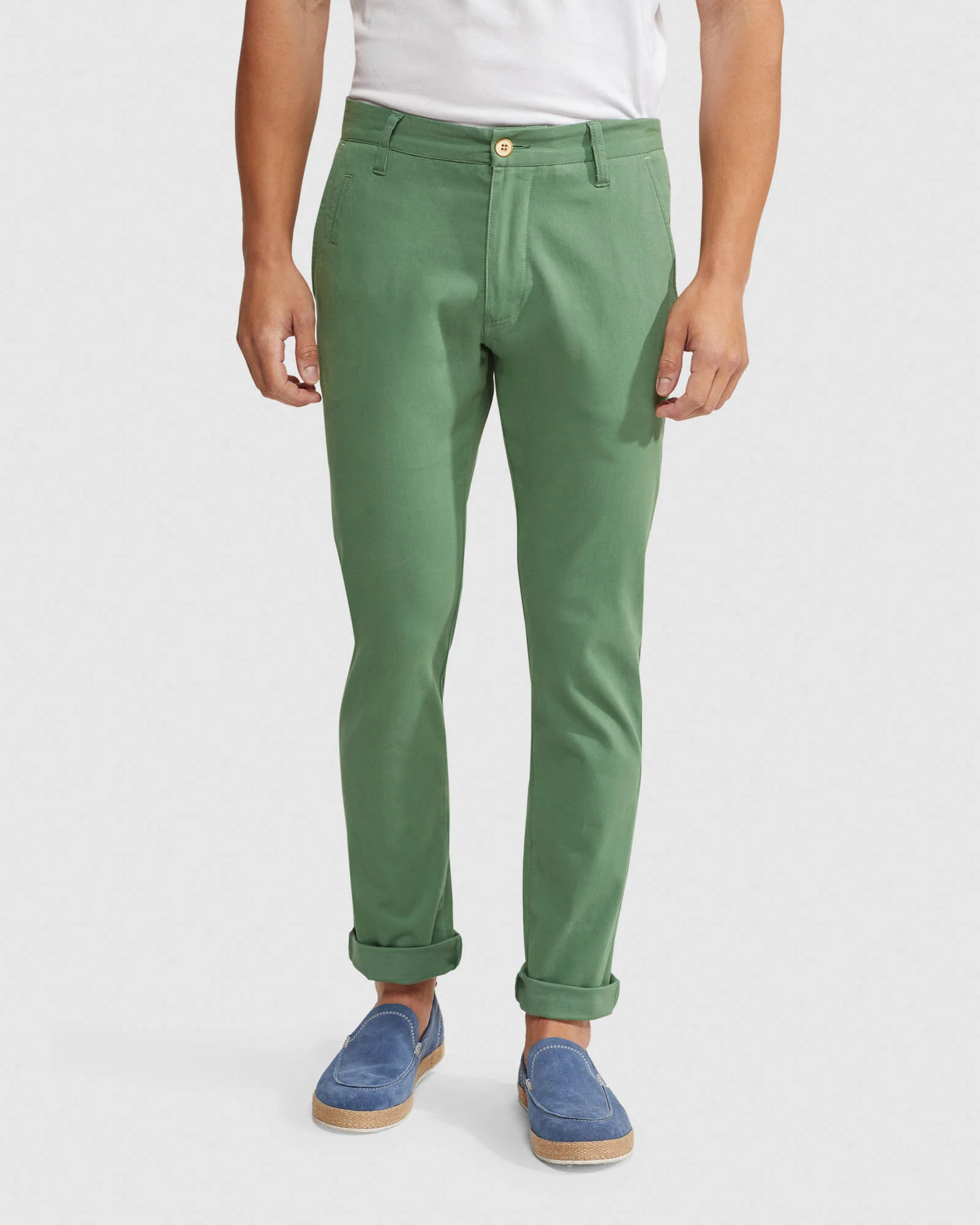 Stretch Skinny Fit Organic Cotton Chinos - Image 29