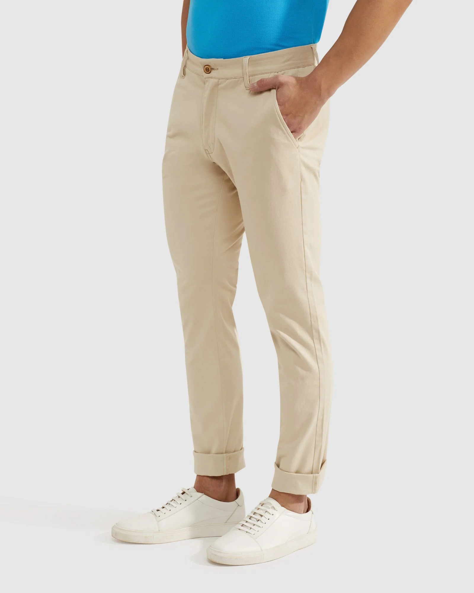 Stretch Skinny Fit Organic Cotton Chinos - Image 33