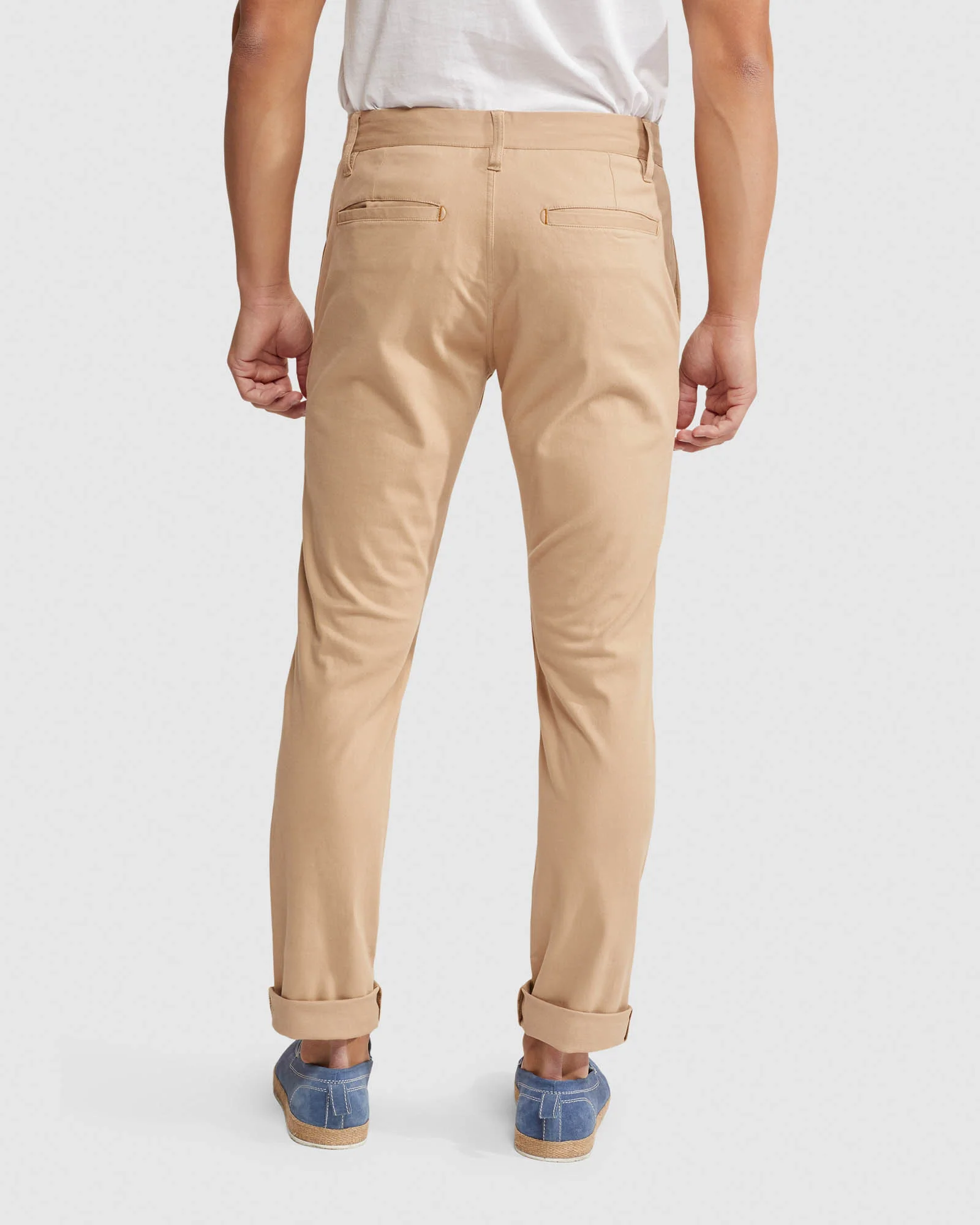 Stretch Skinny Fit Organic Cotton Chinos - Image 40