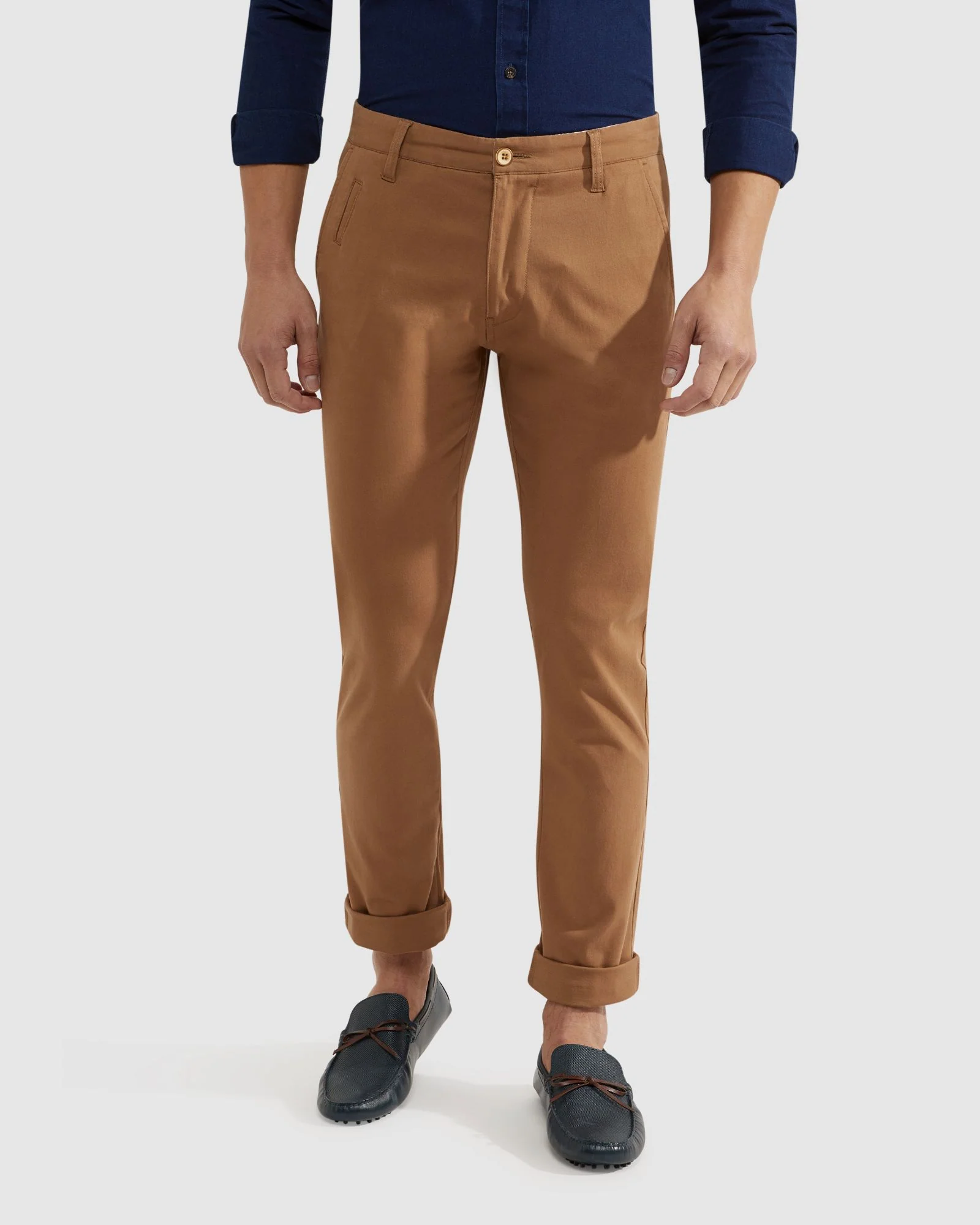 Stretch Skinny Fit Organic Cotton Chinos - Image 44