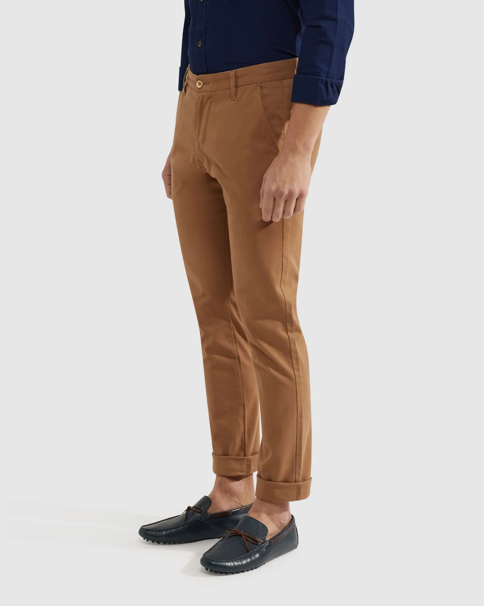 Stretch Skinny Fit Organic Cotton Chinos - Image 45