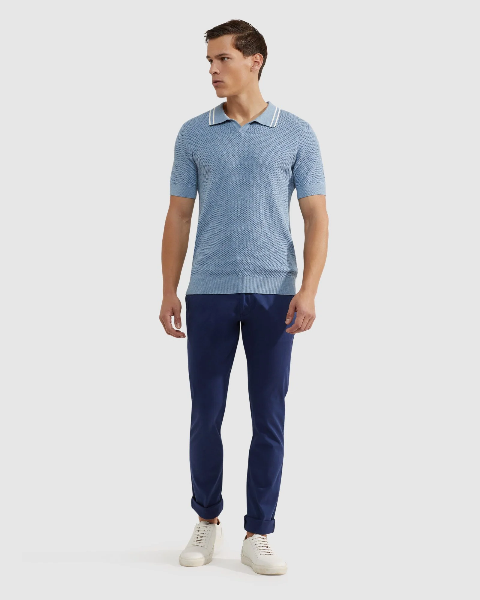 Stretch Skinny Fit Organic Cotton Chinos - Image 5