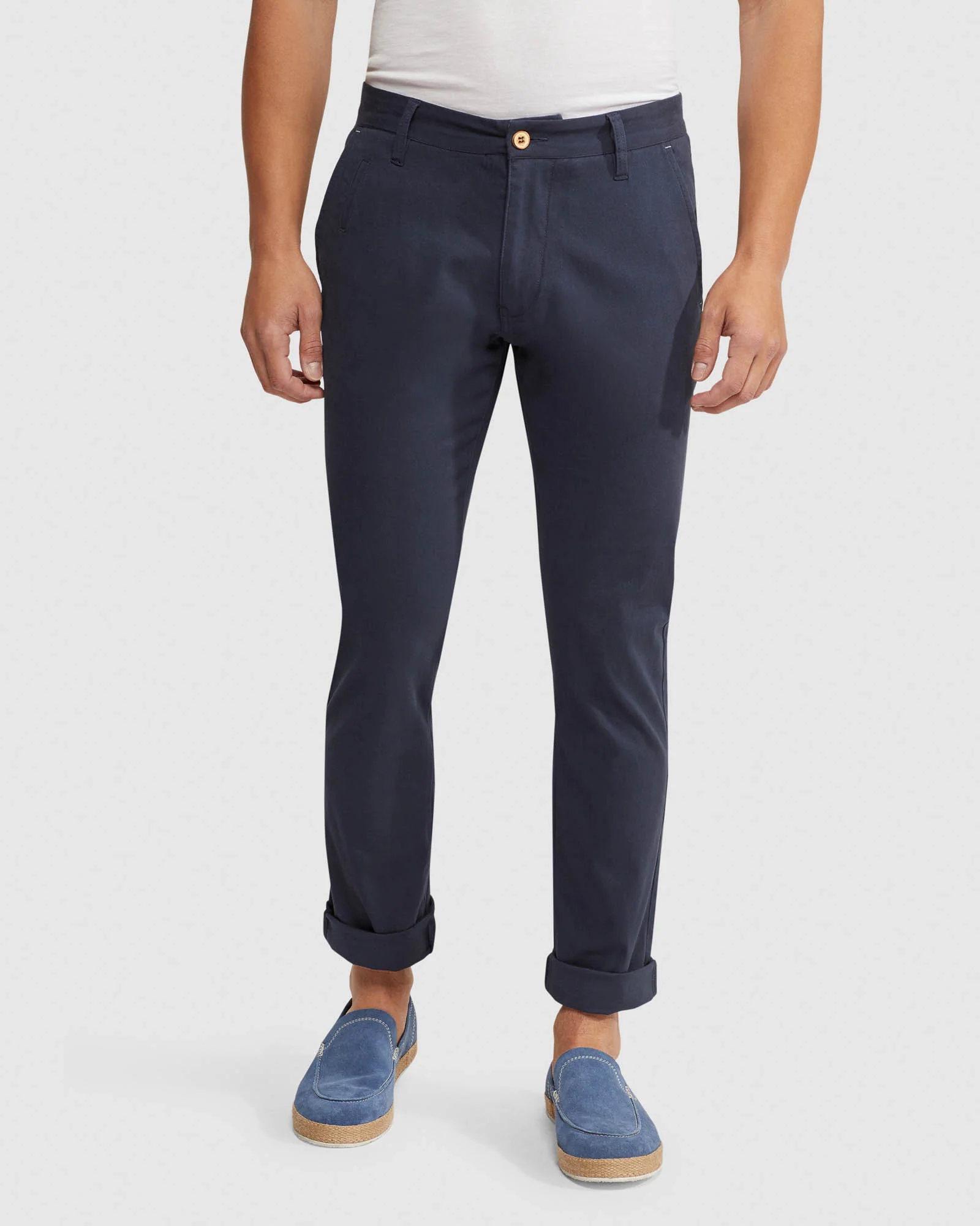 Stretch Skinny Fit Organic Cotton Chinos - Image 50