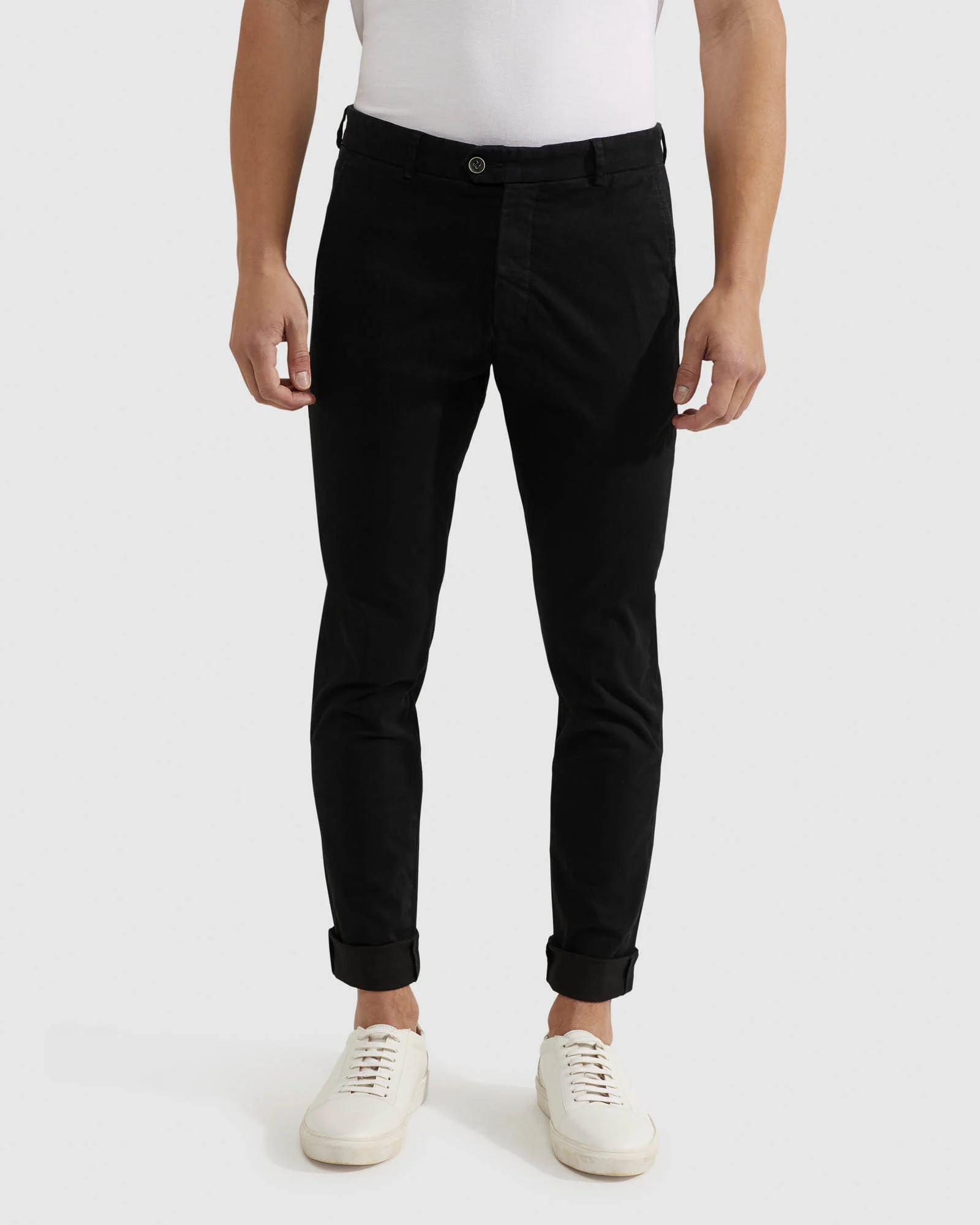 Stretch Skinny Fit Organic Cotton Chinos - Image 56