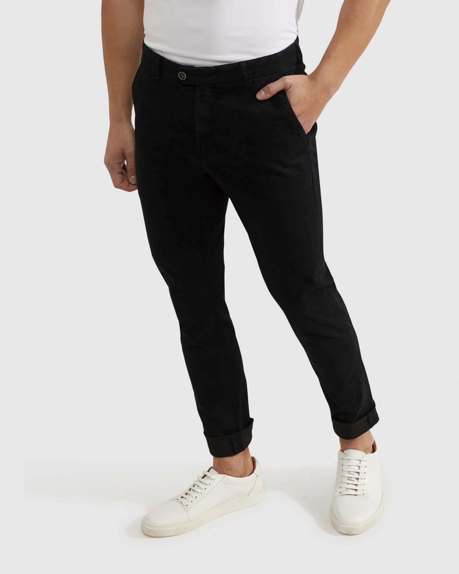 Stretch Skinny Fit Organic Cotton Chinos - Image 59