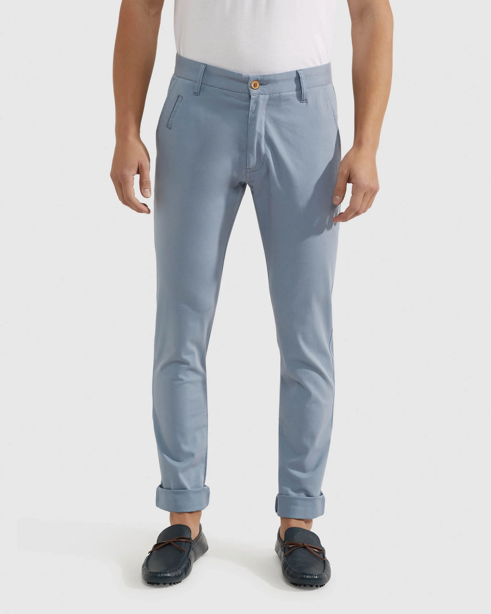 Stretch Skinny Fit Organic Cotton Chinos - Image 7
