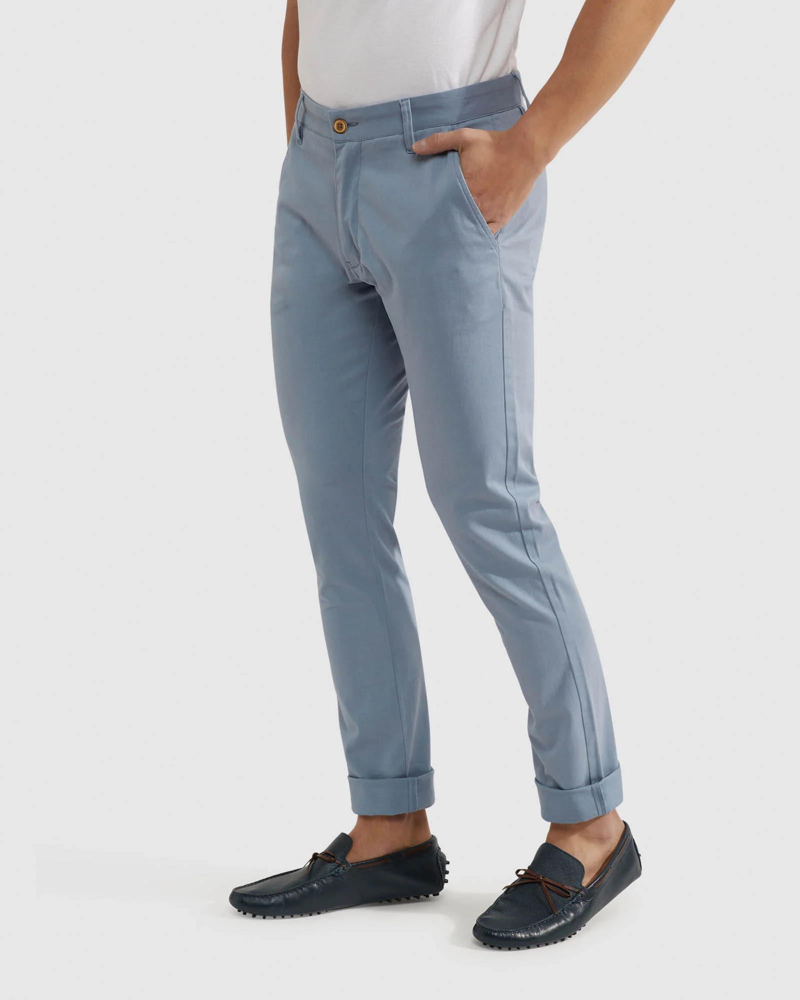 Stretch Skinny Fit Organic Cotton Chinos - Image 8