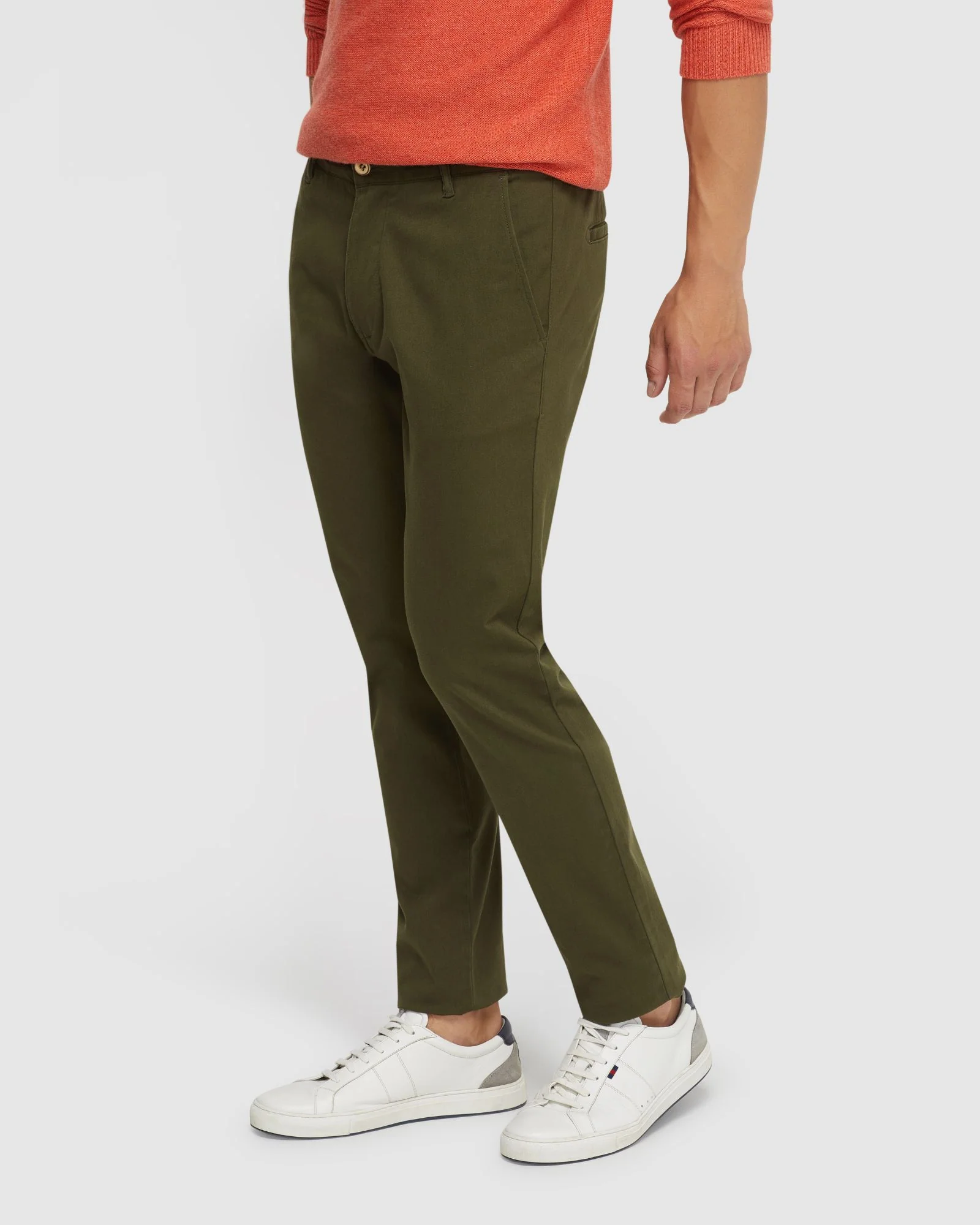 Stretch Skinny Fit Organic Cotton Chinos - Image 14