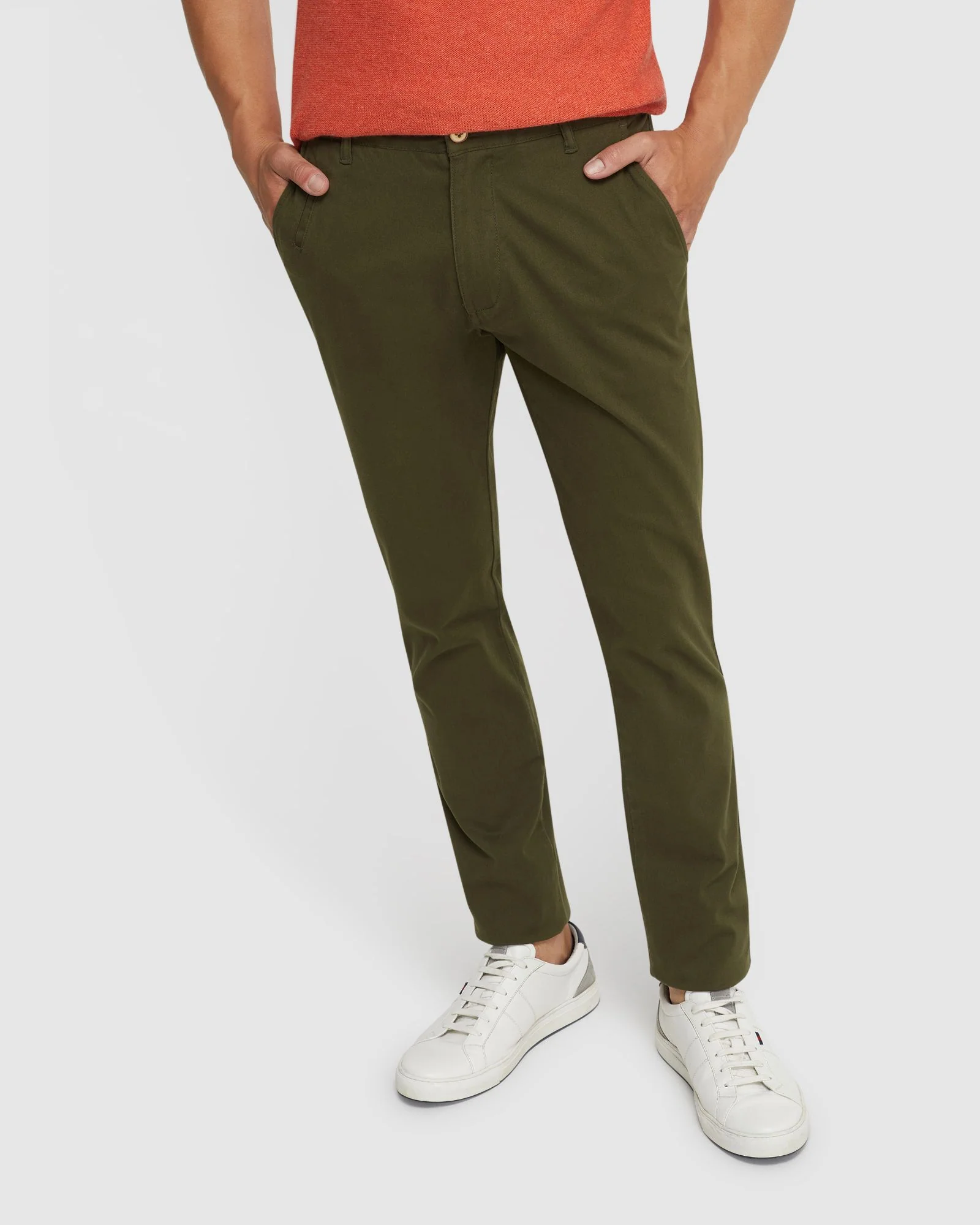 Stretch Skinny Fit Organic Cotton Chinos - Image 16