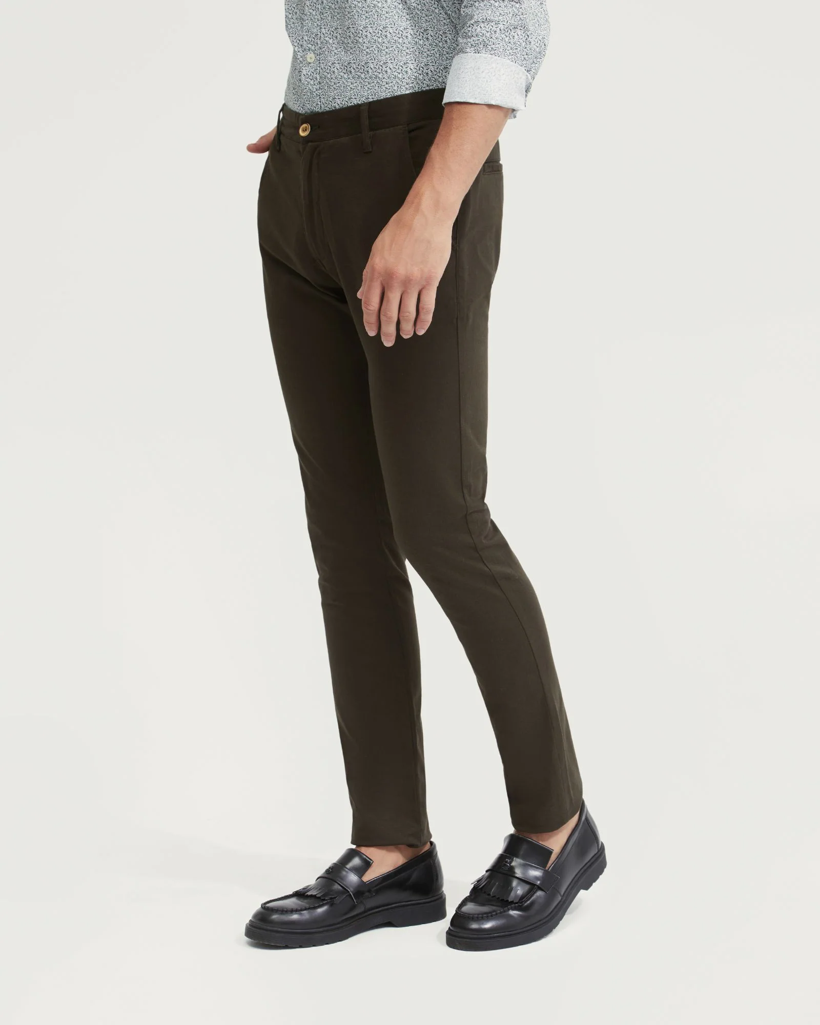 Stretch Skinny Fit Organic Cotton Chinos - Image 20
