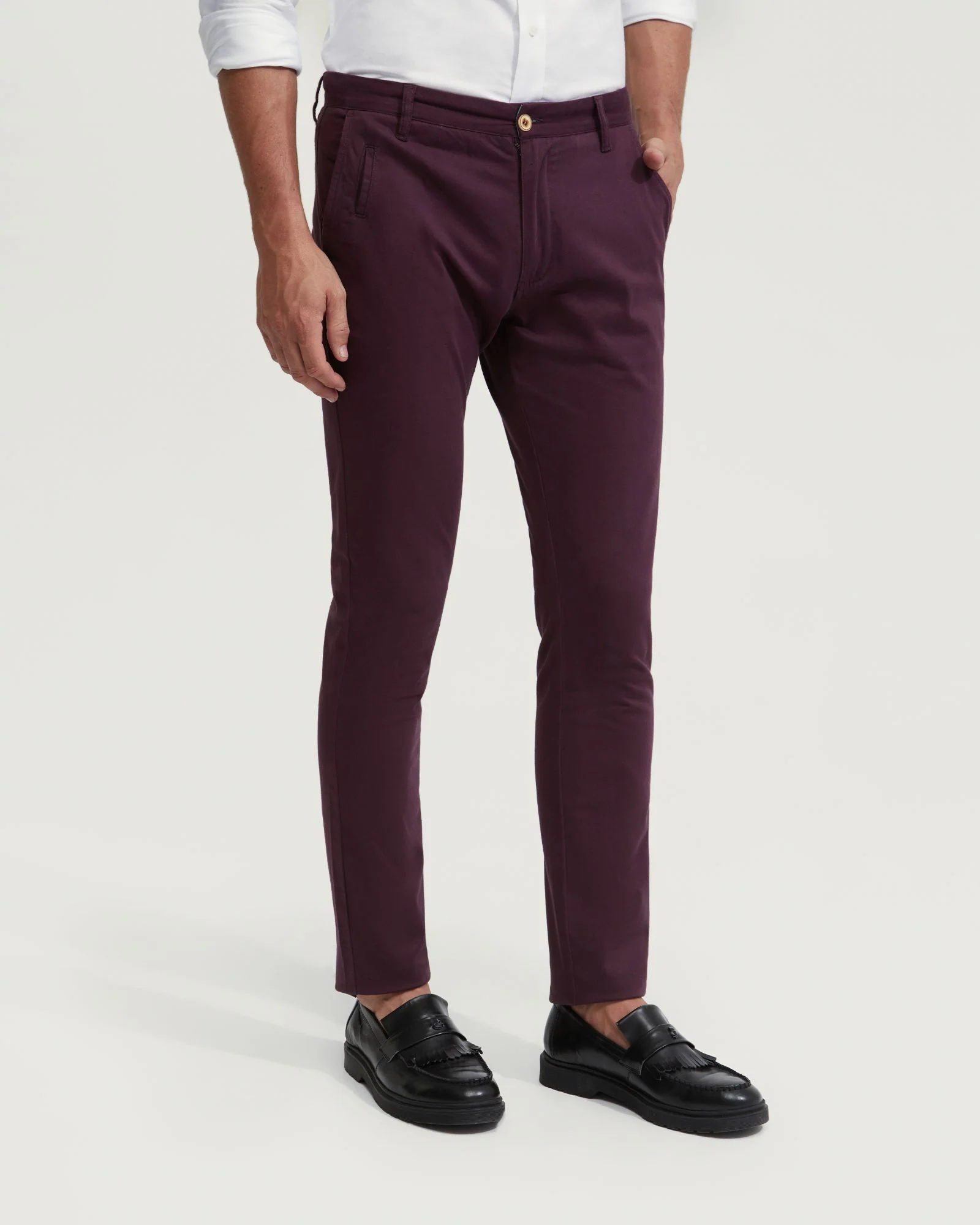 Stretch Skinny Fit Organic Cotton Chinos - Image 26