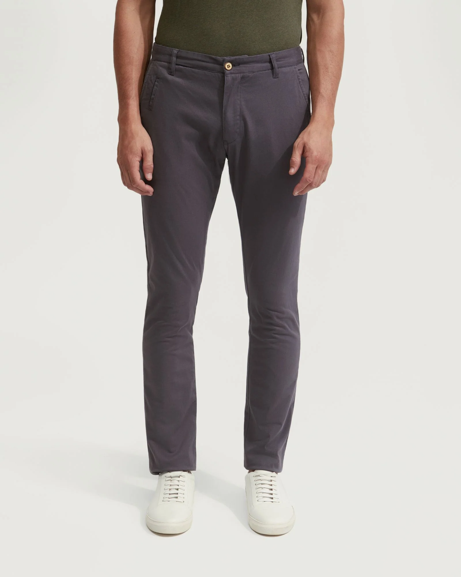 Stretch Skinny Fit Organic Cotton Chinos - Image 43