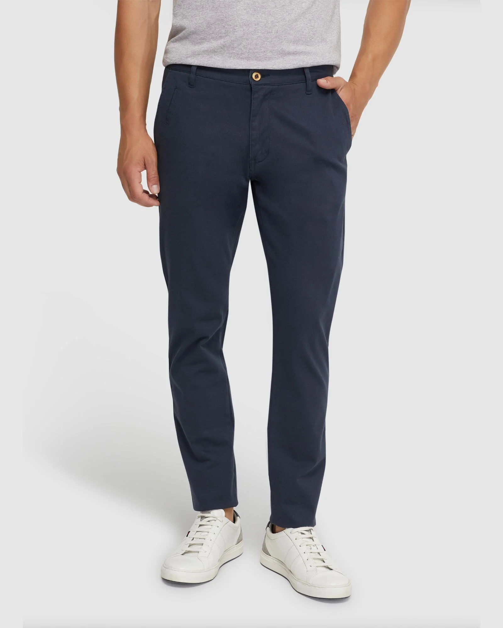Stretch Skinny Fit Organic Cotton Chinos - Image 49