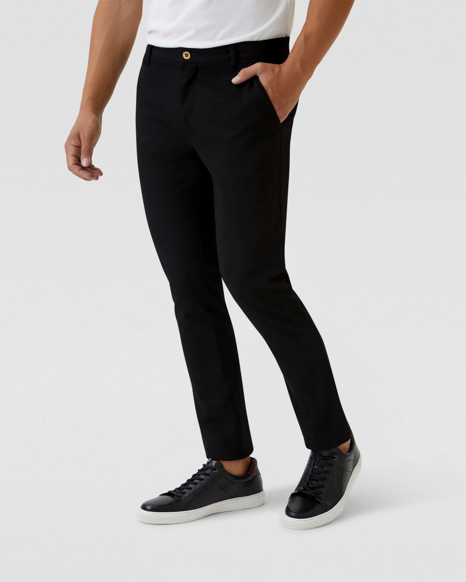 Stretch Skinny Fit Organic Cotton Chinos - Image 56